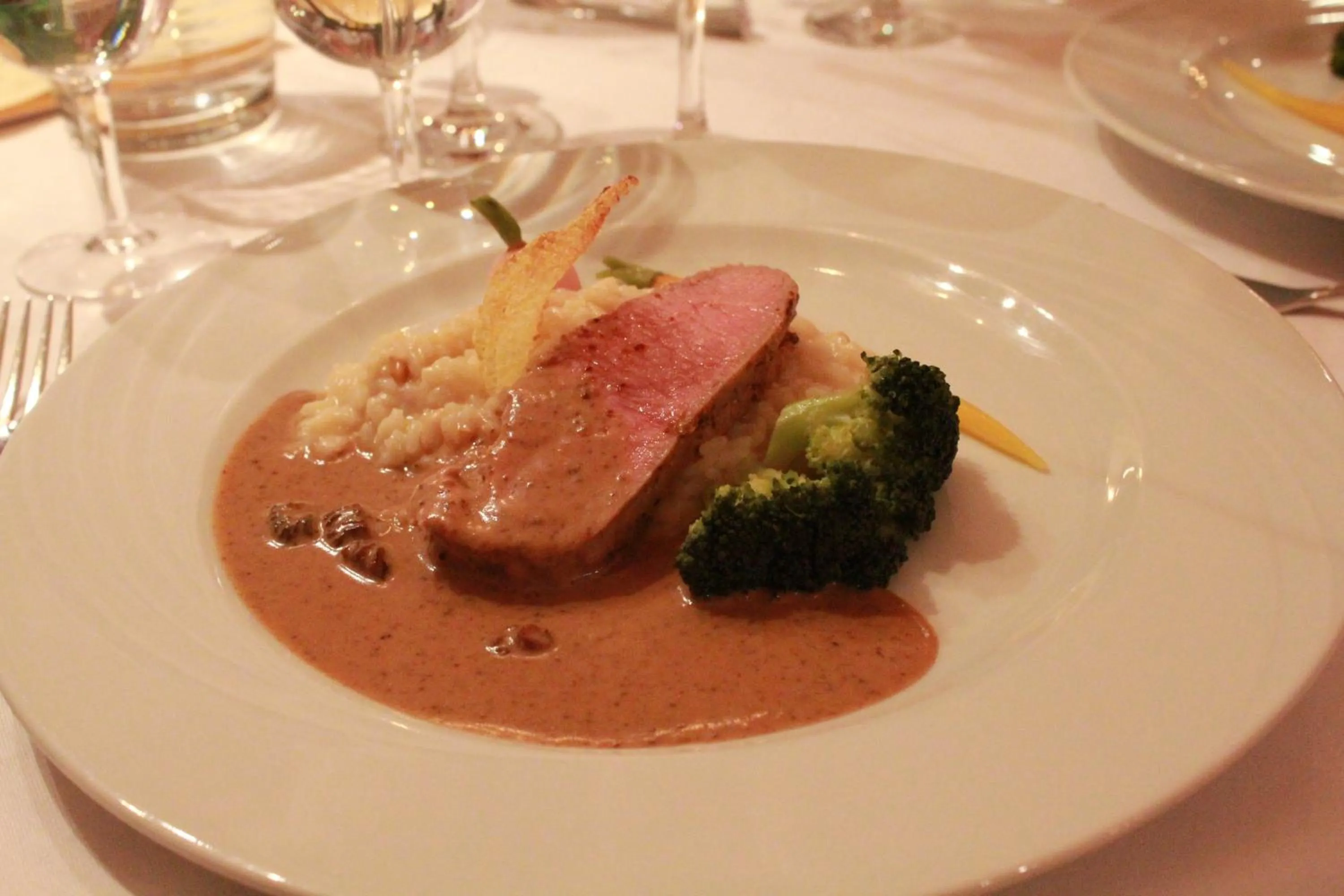 Food in Hotel La Cruna