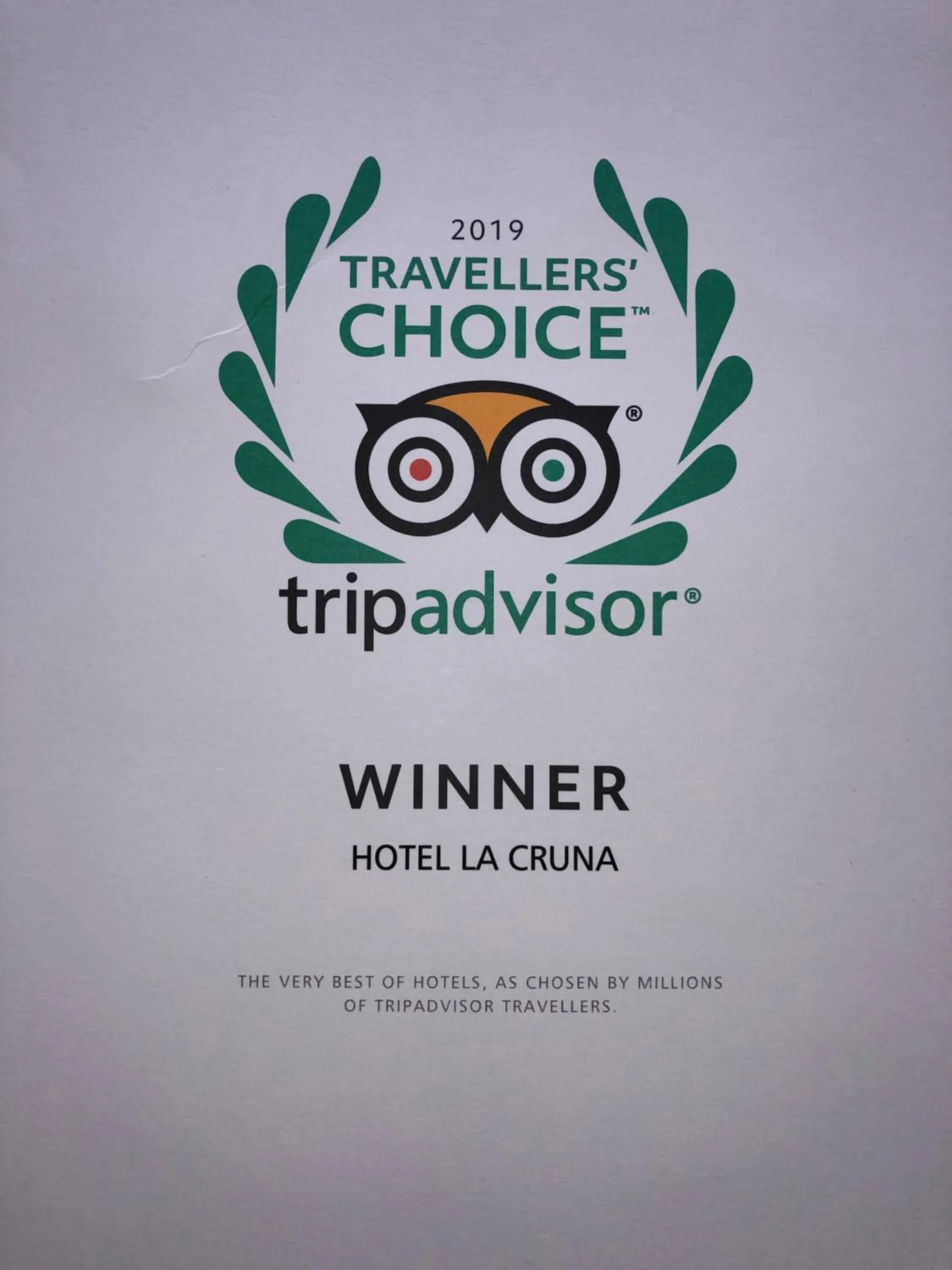 Property logo or sign in Hotel La Cruna