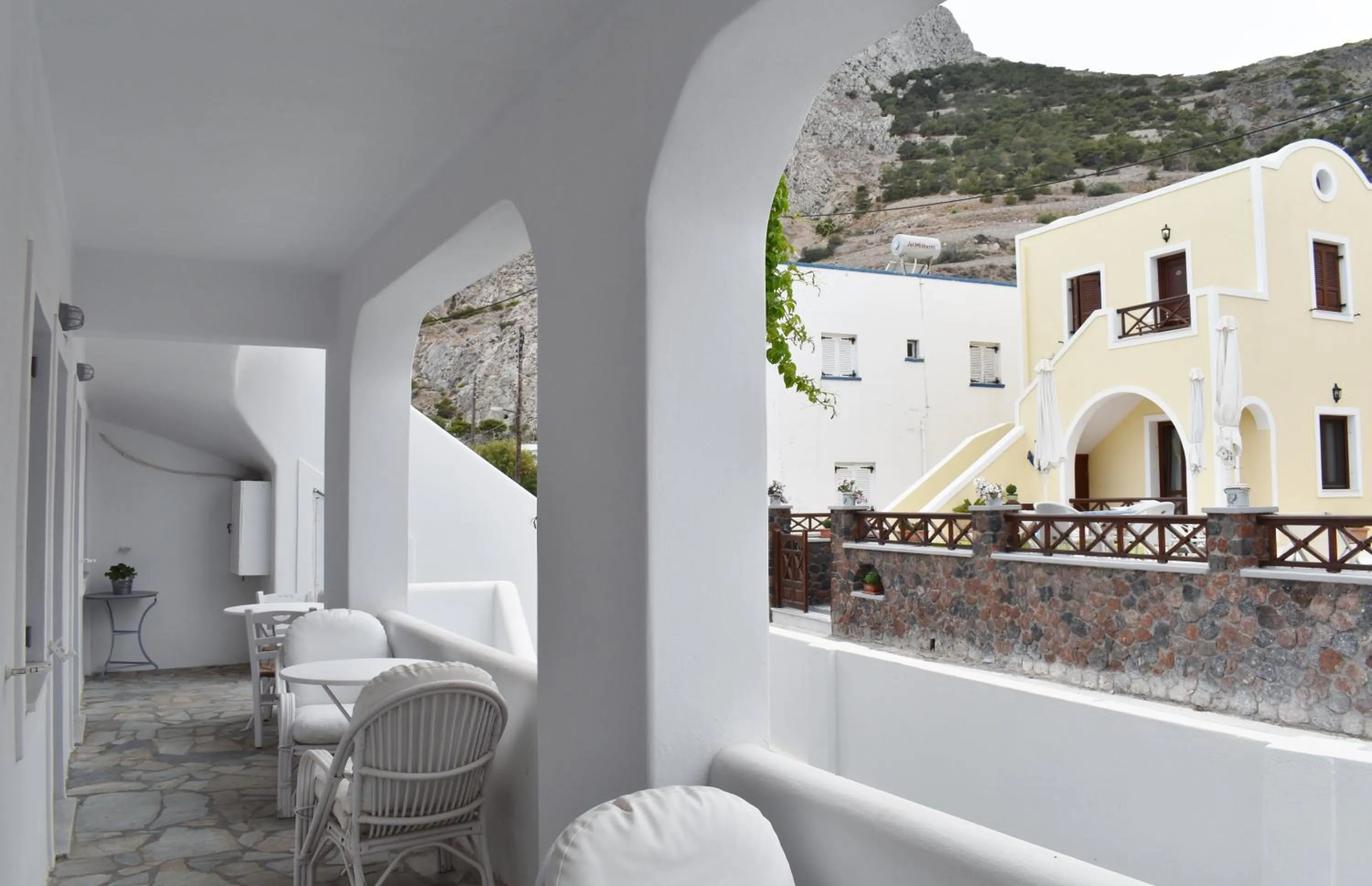 Mountain view in Zacharakis Studios