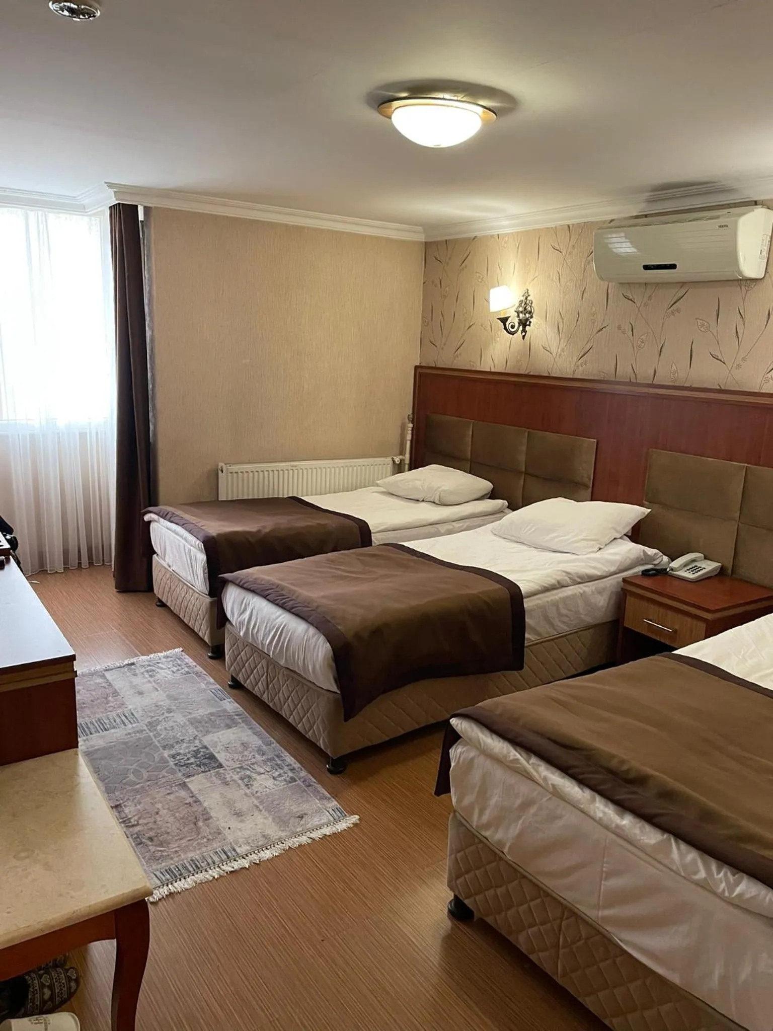 View (from property/room), Bed in Hermanos Hotel