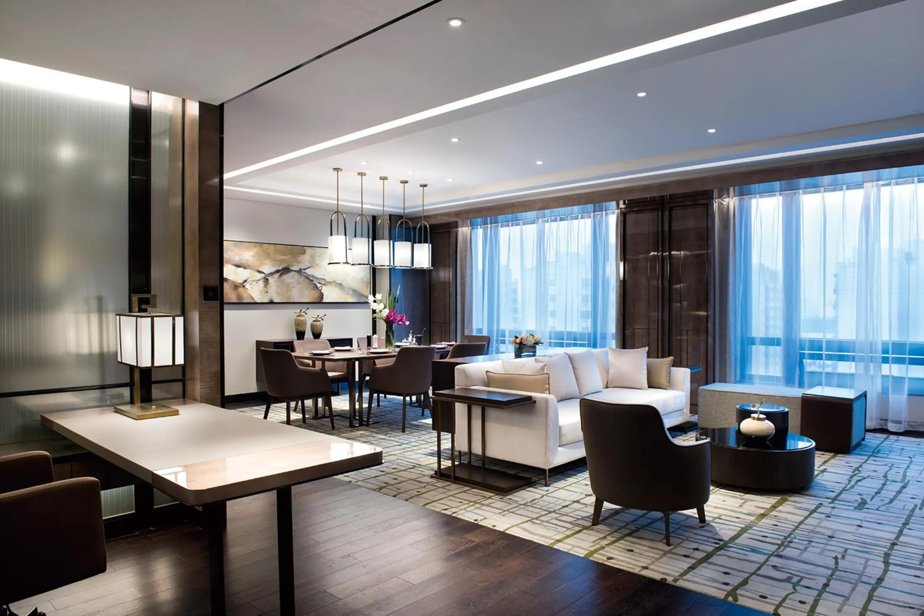 Photo of the whole room in Crowne Plaza Shanghai Pujiang by IHG