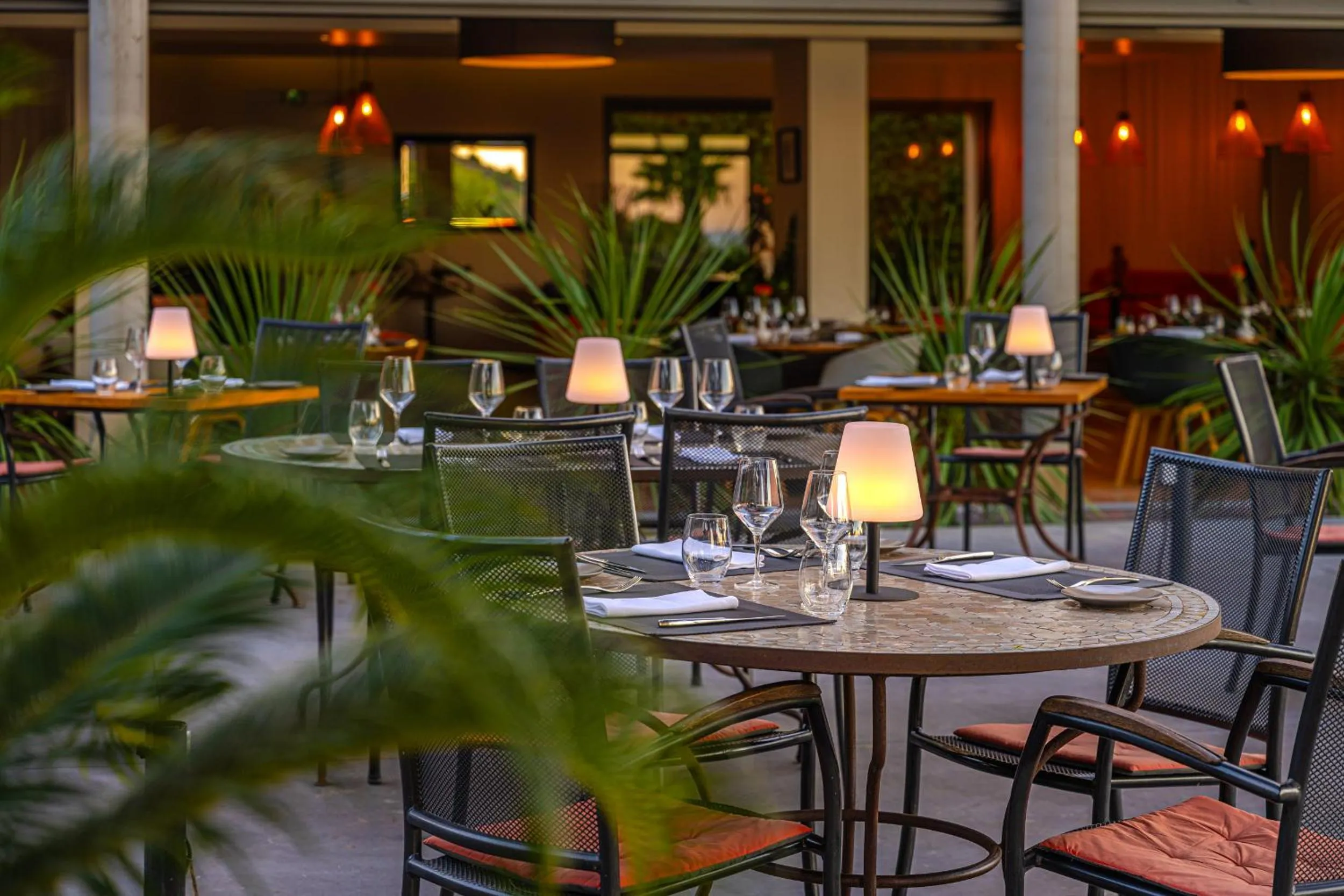 Restaurant/places to eat in Les Jardins du Cèdre, Boutique hôtel & gastronomie