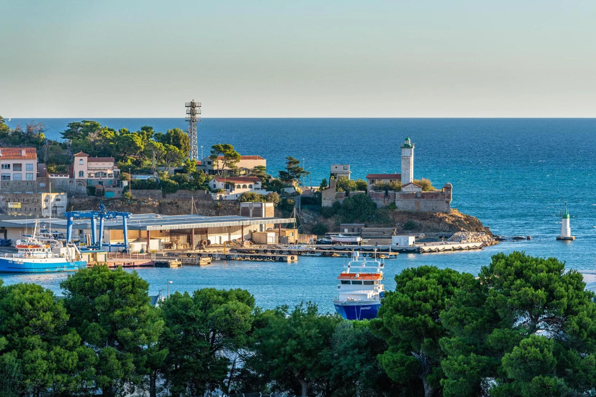 Sea view in Les Jardins du Cèdre, Boutique hôtel & gastronomie