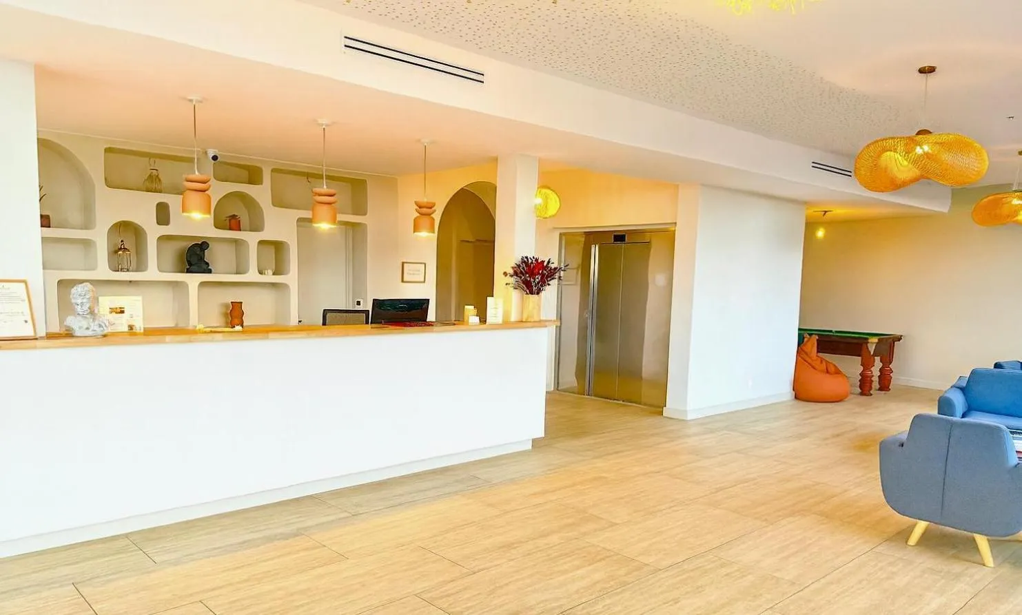 Lobby or reception in Les Jardins du Cèdre, Boutique hôtel & gastronomie