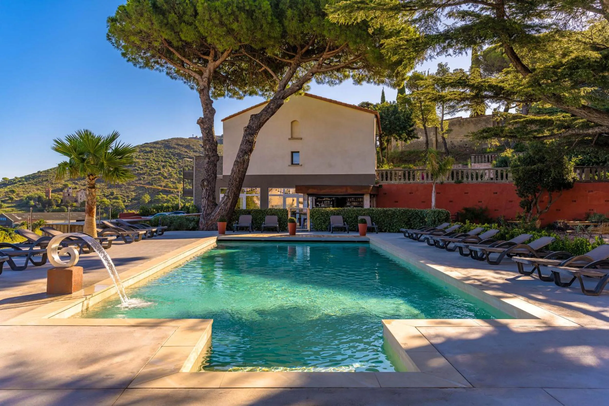 Swimming pool in Les Jardins du Cèdre, Boutique hôtel & gastronomie