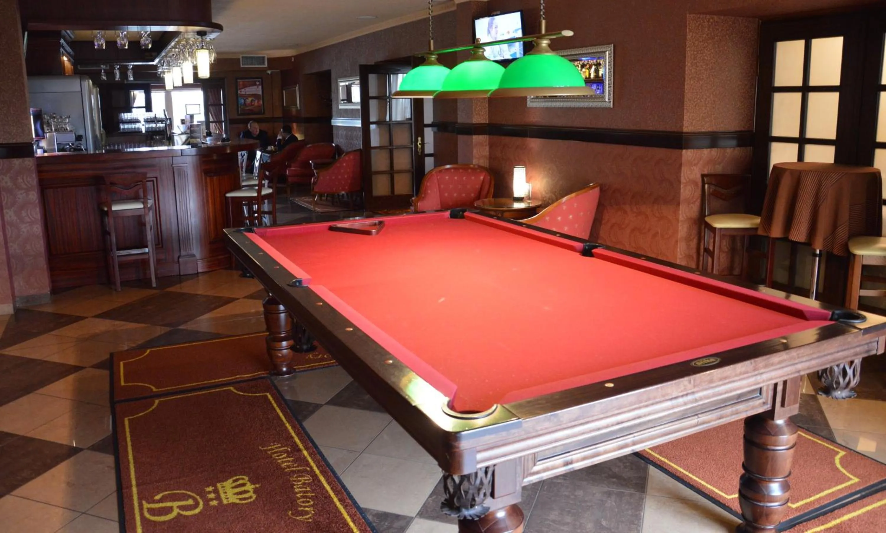 Billiard in Hotel Batory