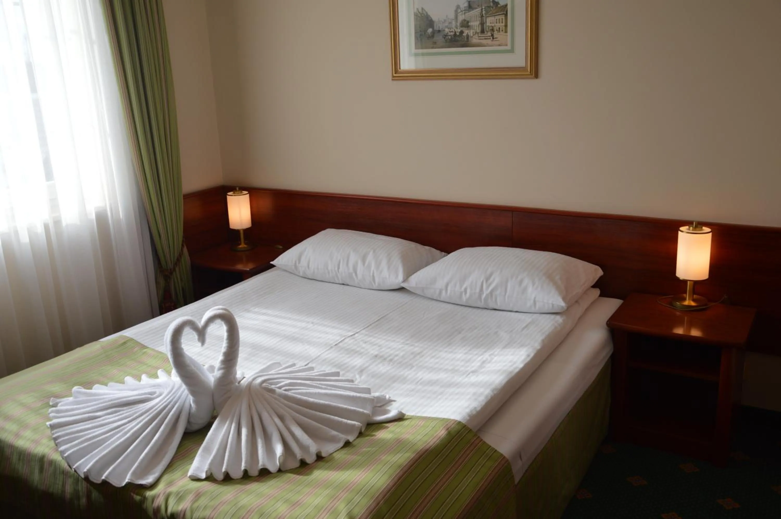 Bed in Hotel Batory