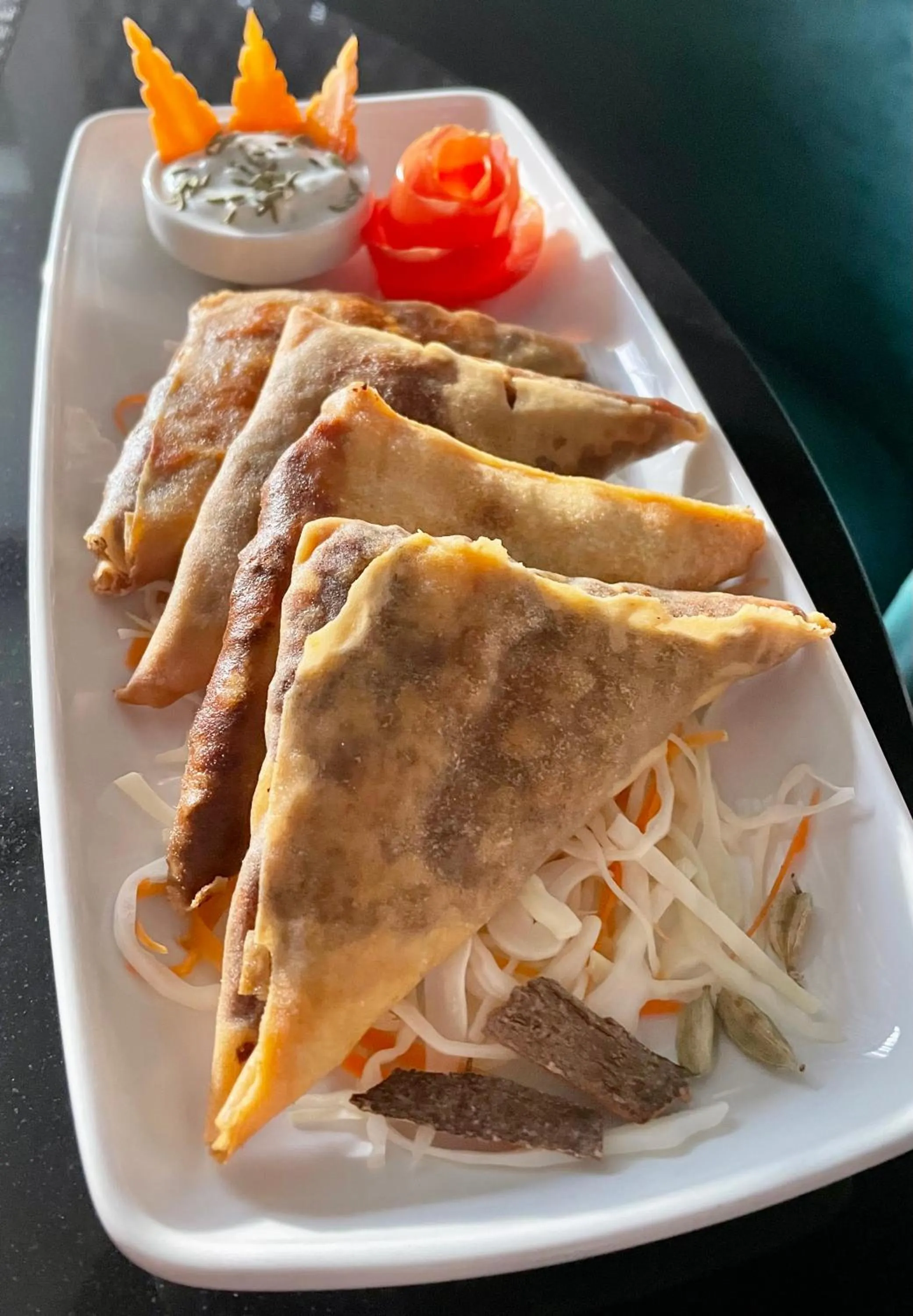 Food in The Village Boutique and SPA