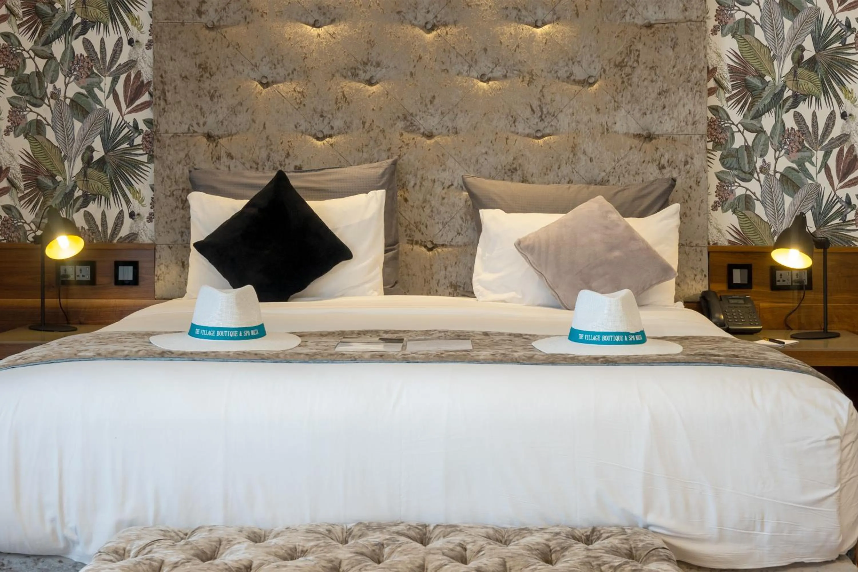 Bed in The Village Boutique and SPA