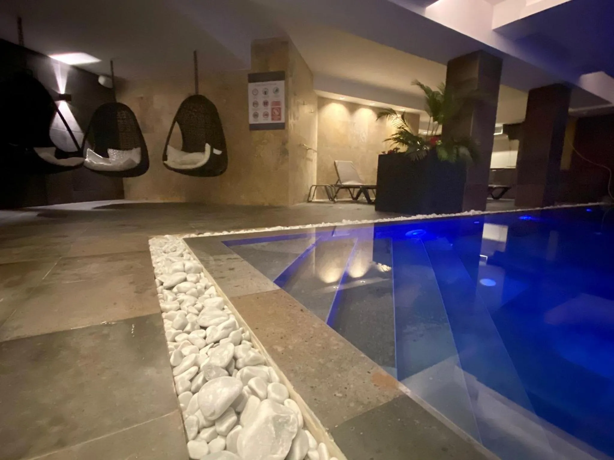Swimming pool in The Village Boutique and SPA