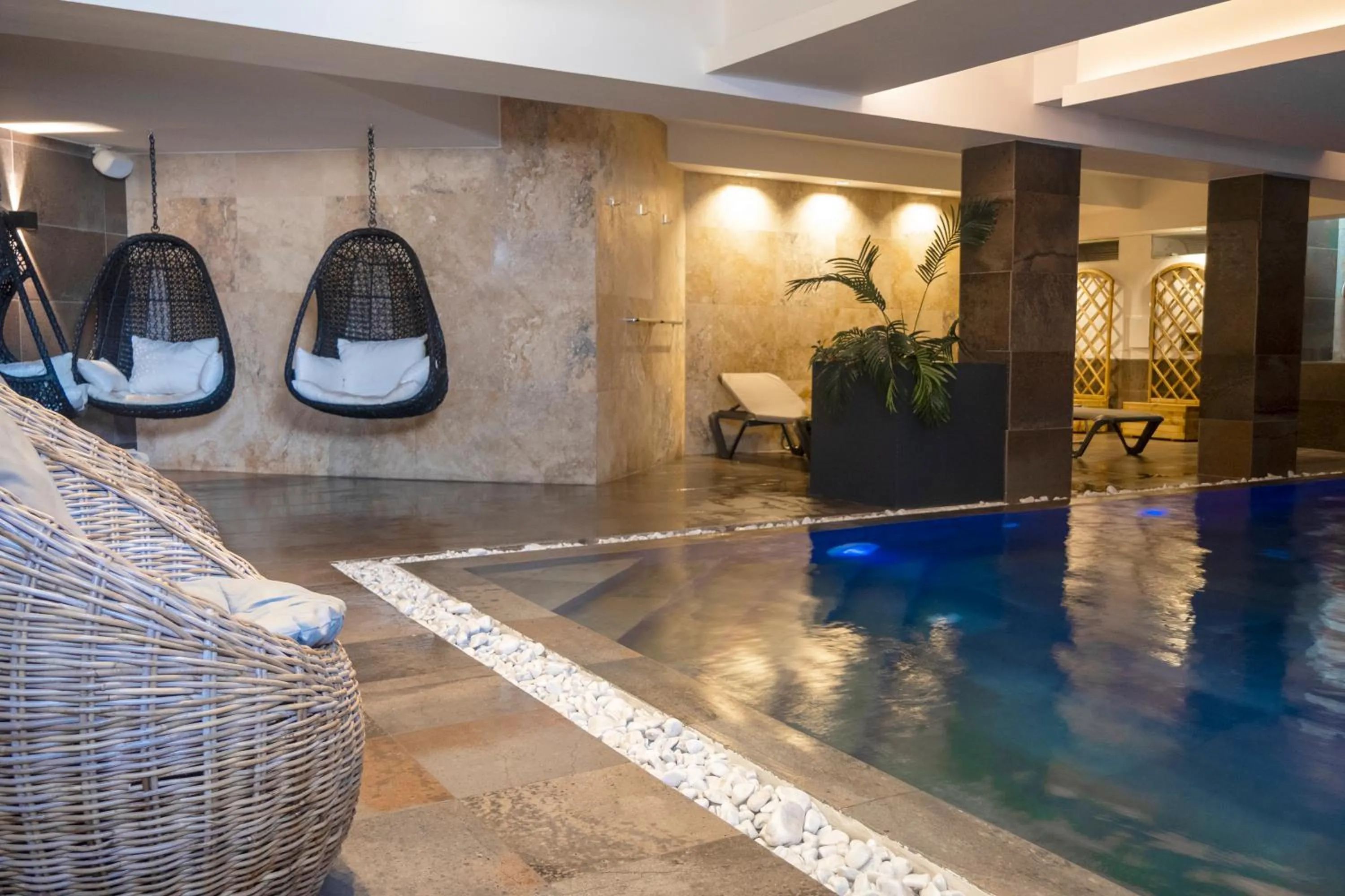 Swimming pool in The Village Boutique and SPA