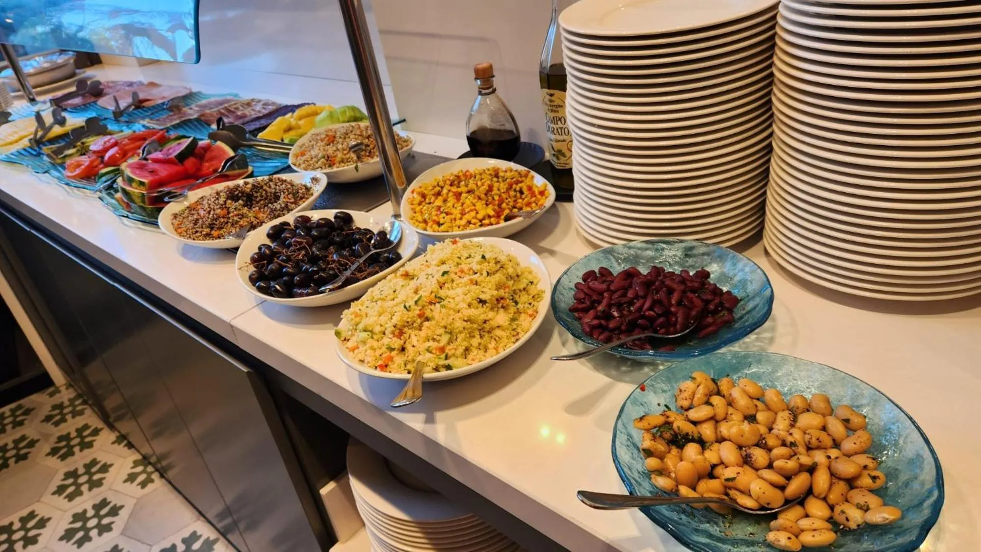 Buffet breakfast in The Village Boutique and SPA