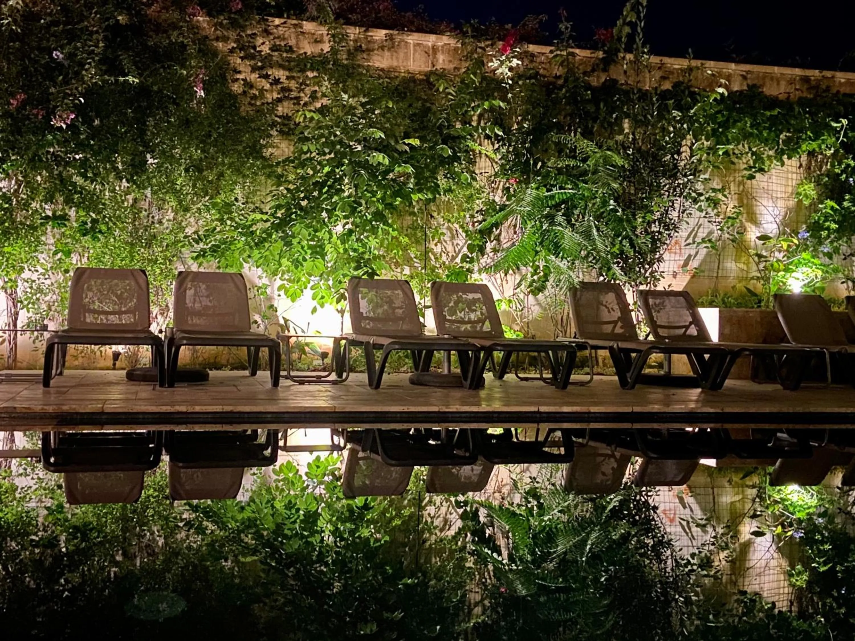 Swimming pool in The Village Boutique and SPA