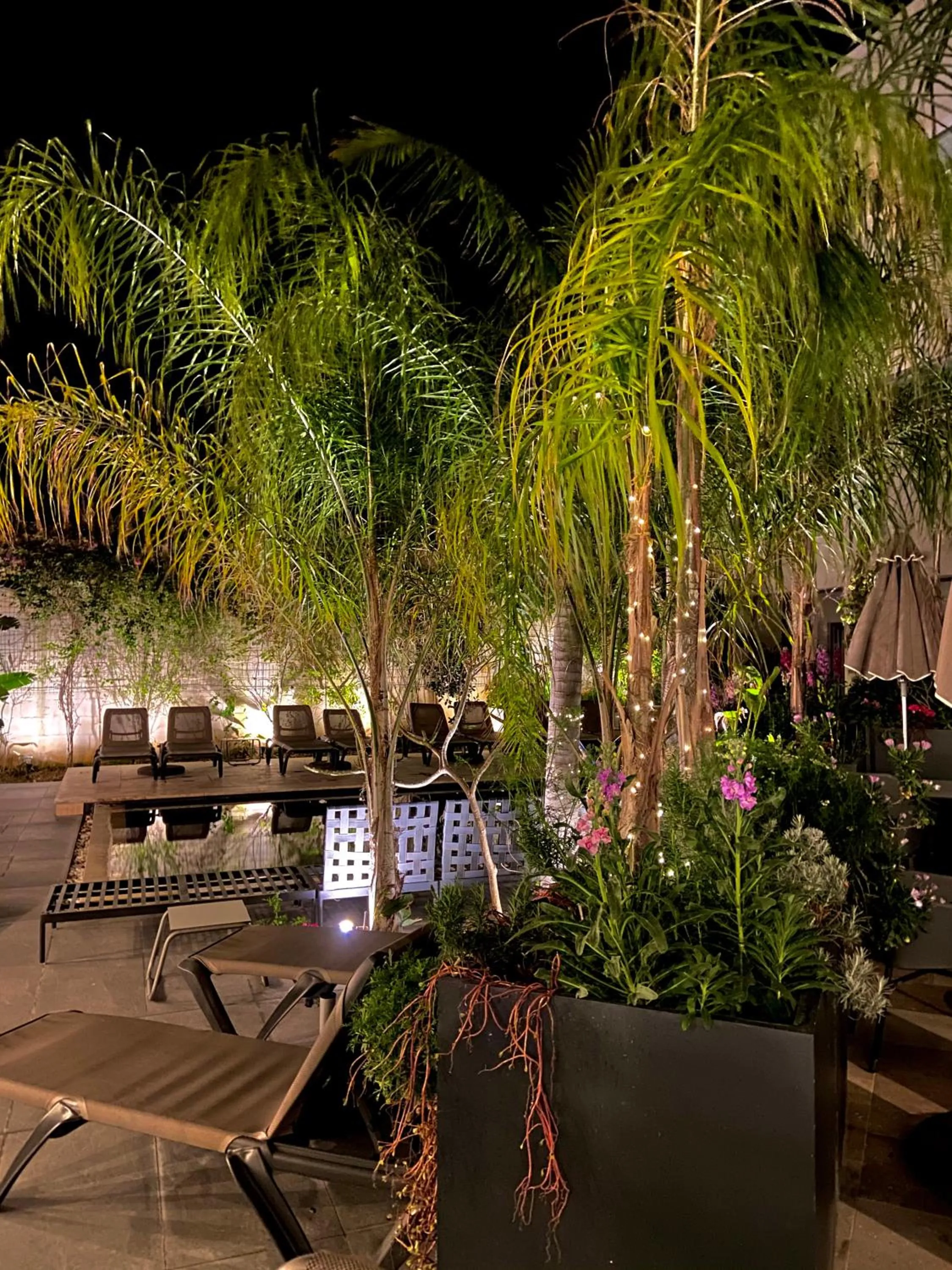 Swimming pool in The Village Boutique and SPA