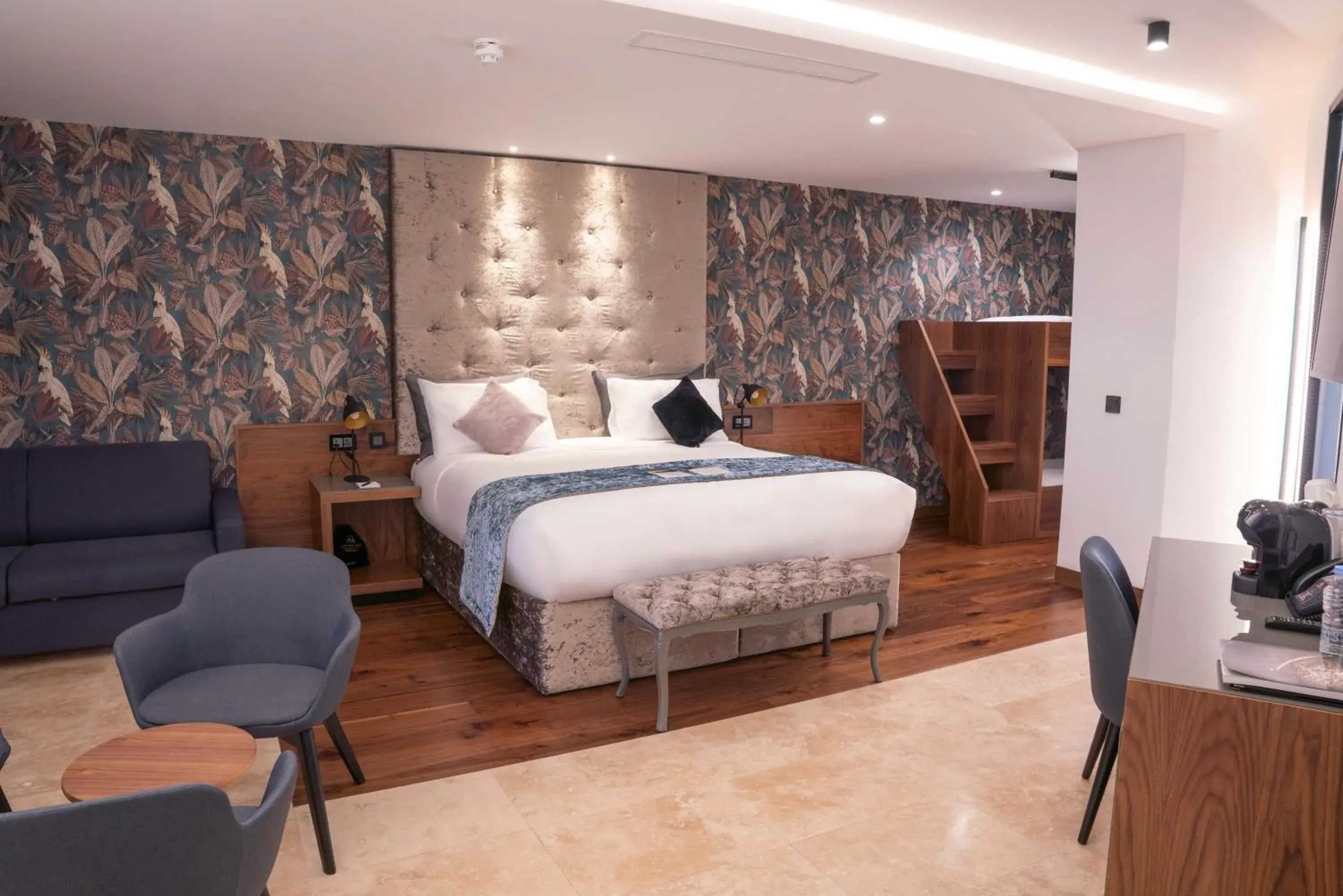 Deluxe Family Room with Terrace and Garden View in The Village Boutique and SPA Deluxe Family Room with Terrace and Garden View in The Village Boutique and SPA