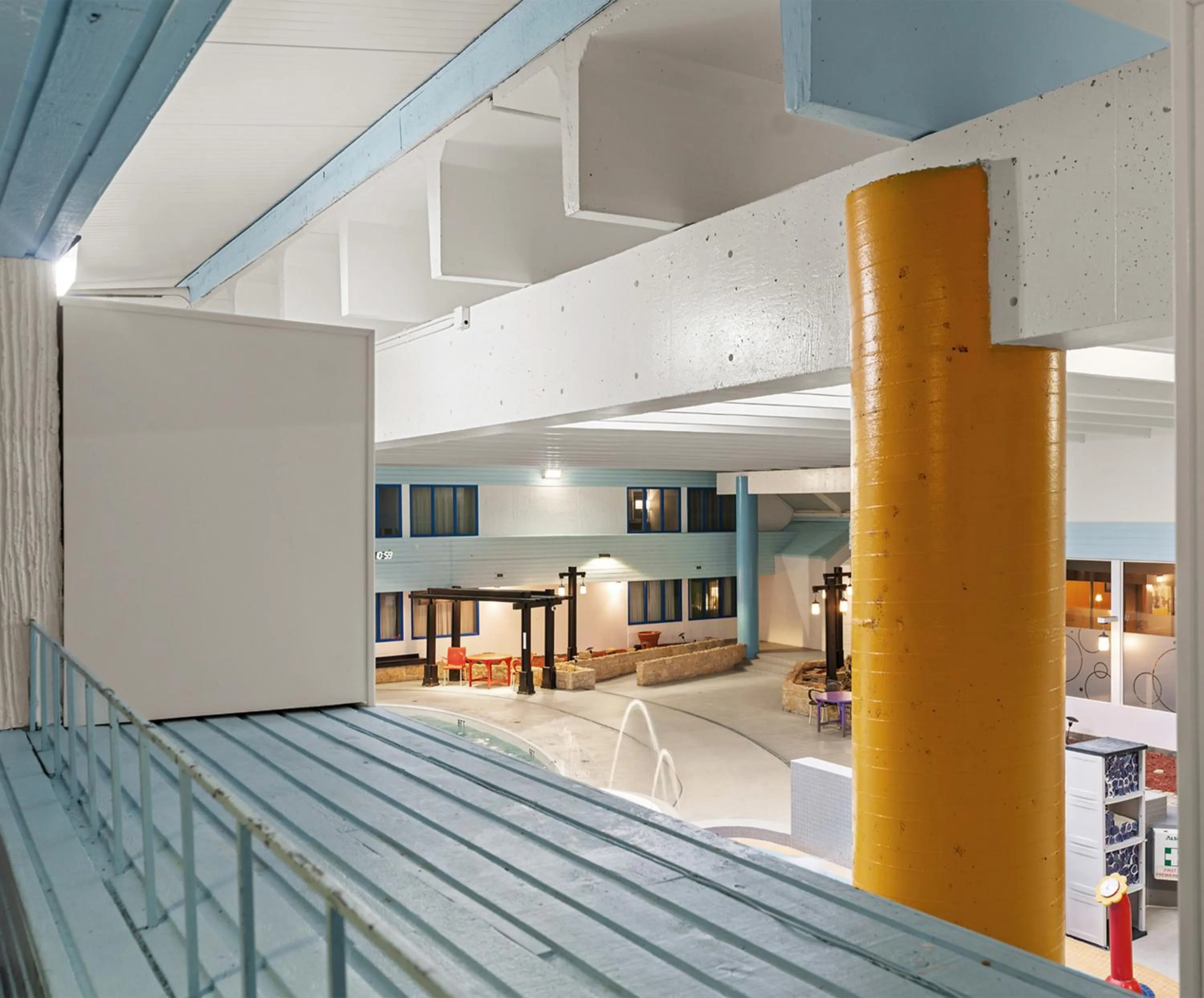 Patio in Travelodge Hotel by Wyndham Saskatoon