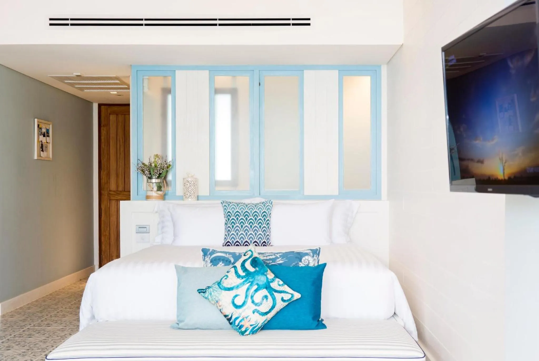 Bed in Kept Bangsaray Hotel Pattaya