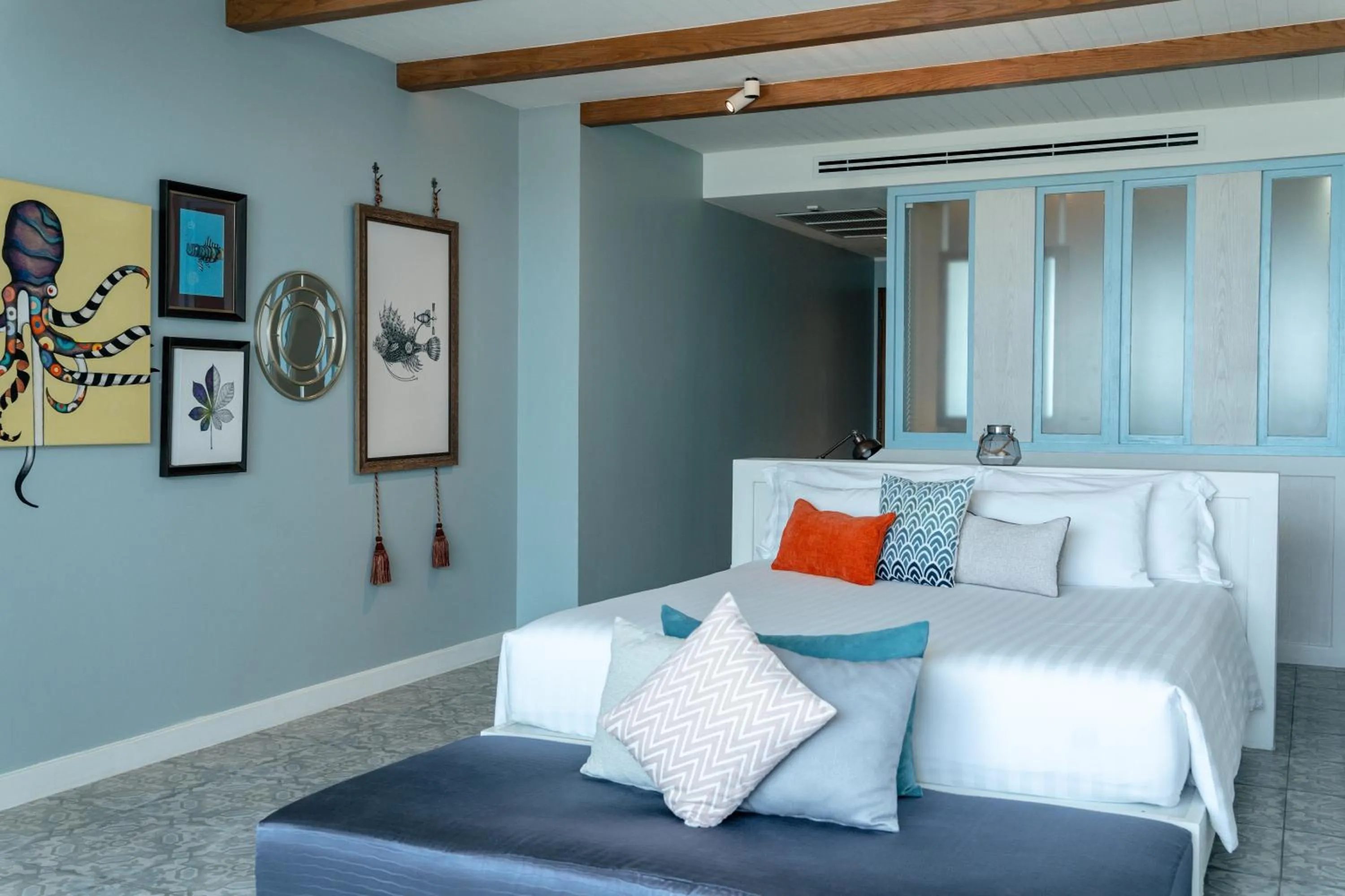 Bed in Kept Bangsaray Hotel Pattaya