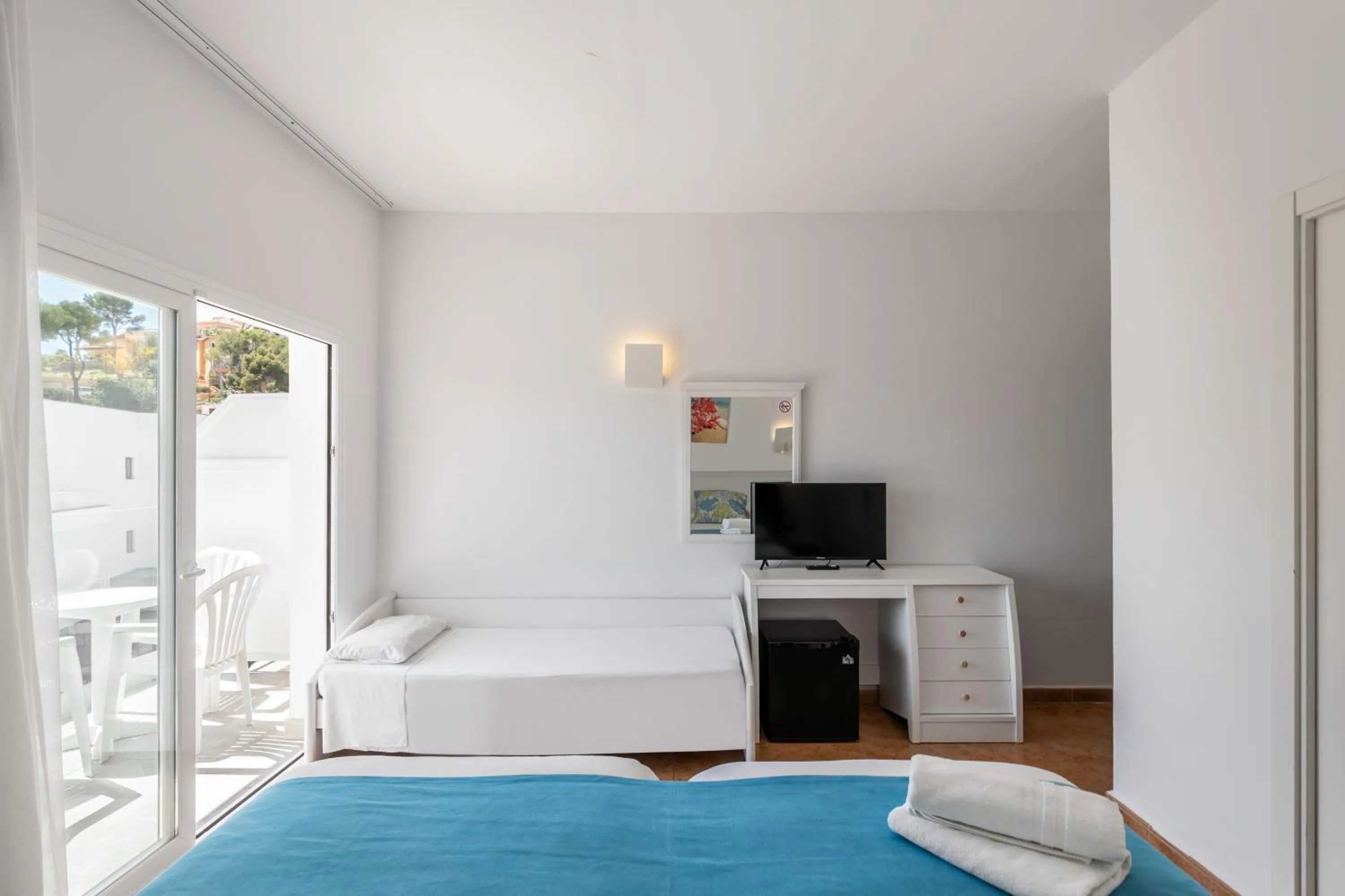 Bed in Hostal Neptuno