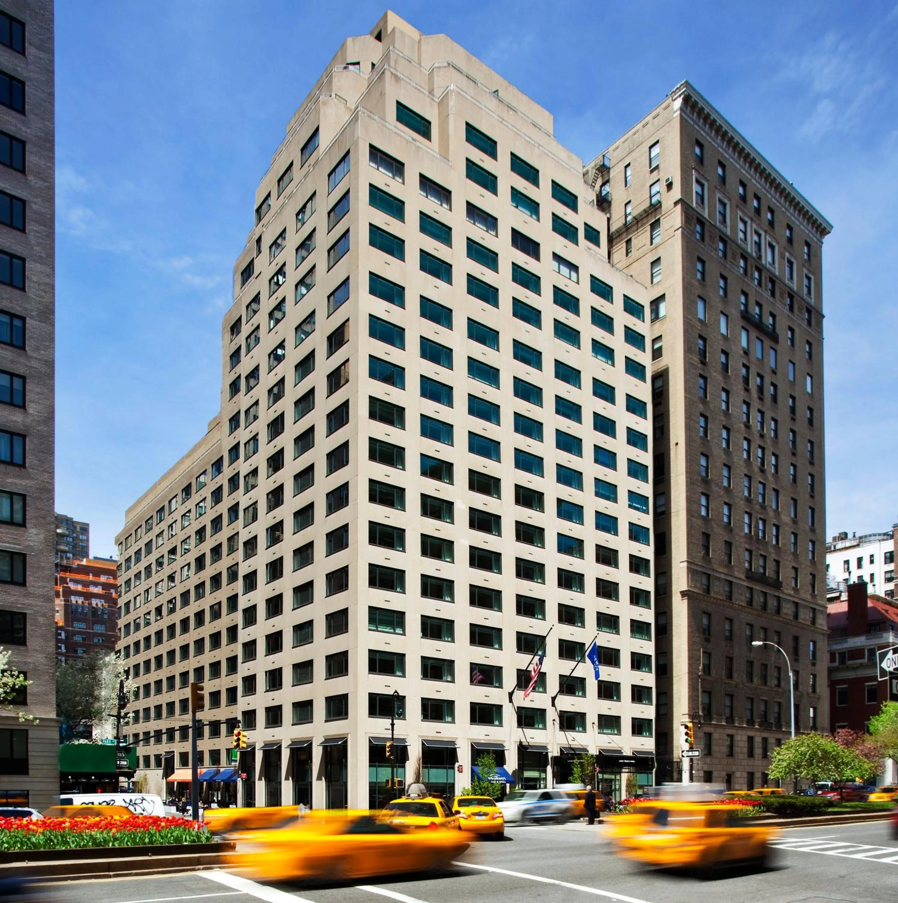 Property building in Loews Regency New York Hotel