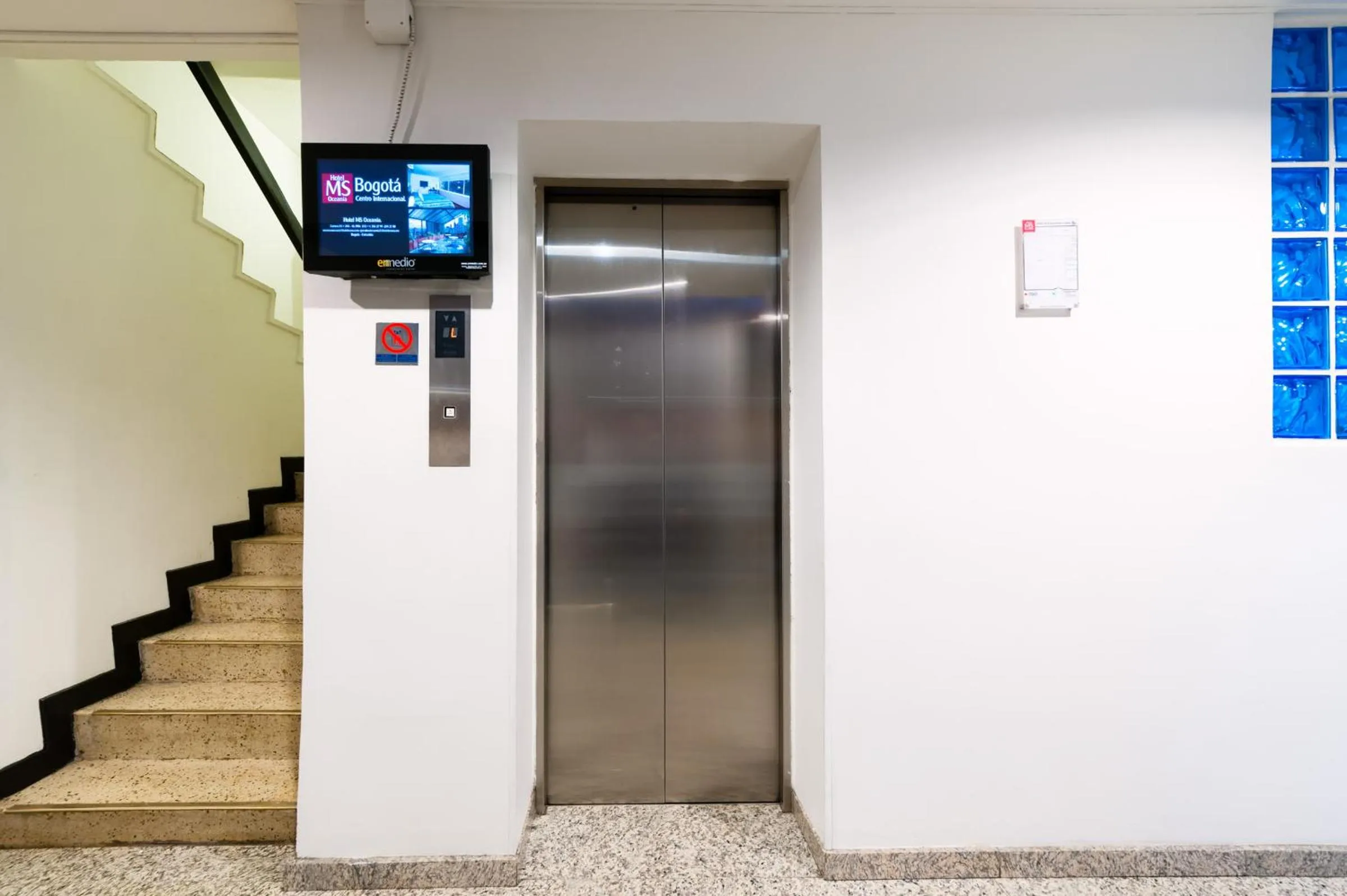 Decorative detail in Hotel Oceanía Bogotá Museo