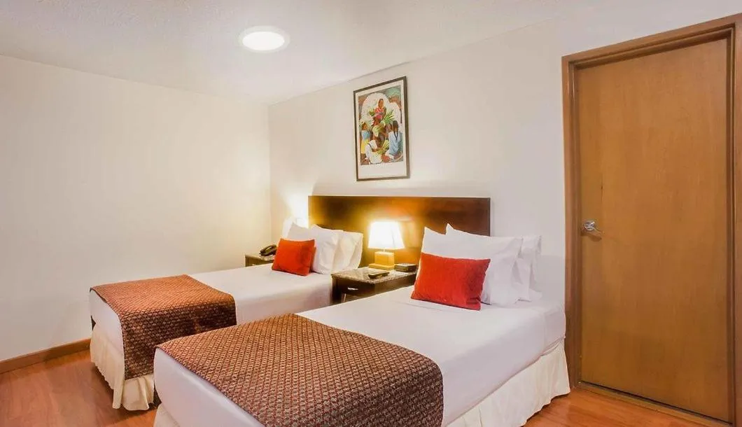 Bed in Hotel Oceanía Bogotá Museo