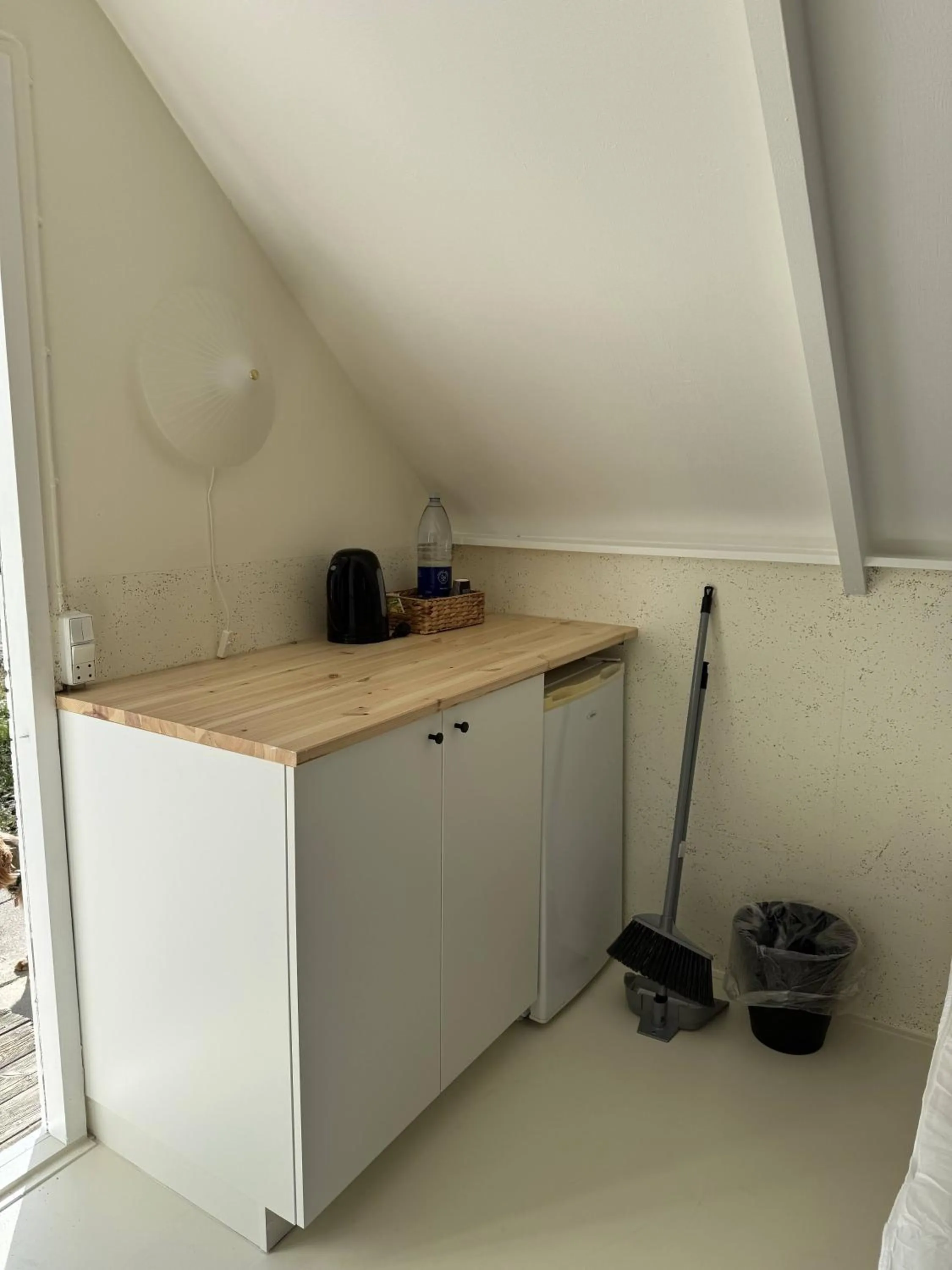 Kitchen or kitchenette in Frederiksværk Camping & Hostel