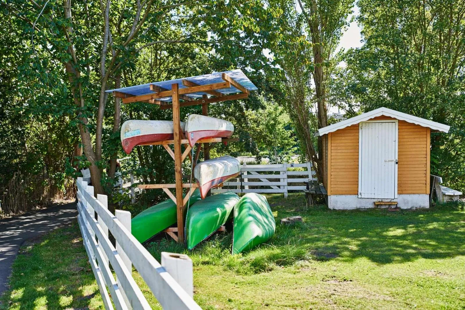 Garden in Frederiksværk Camping & Hostel