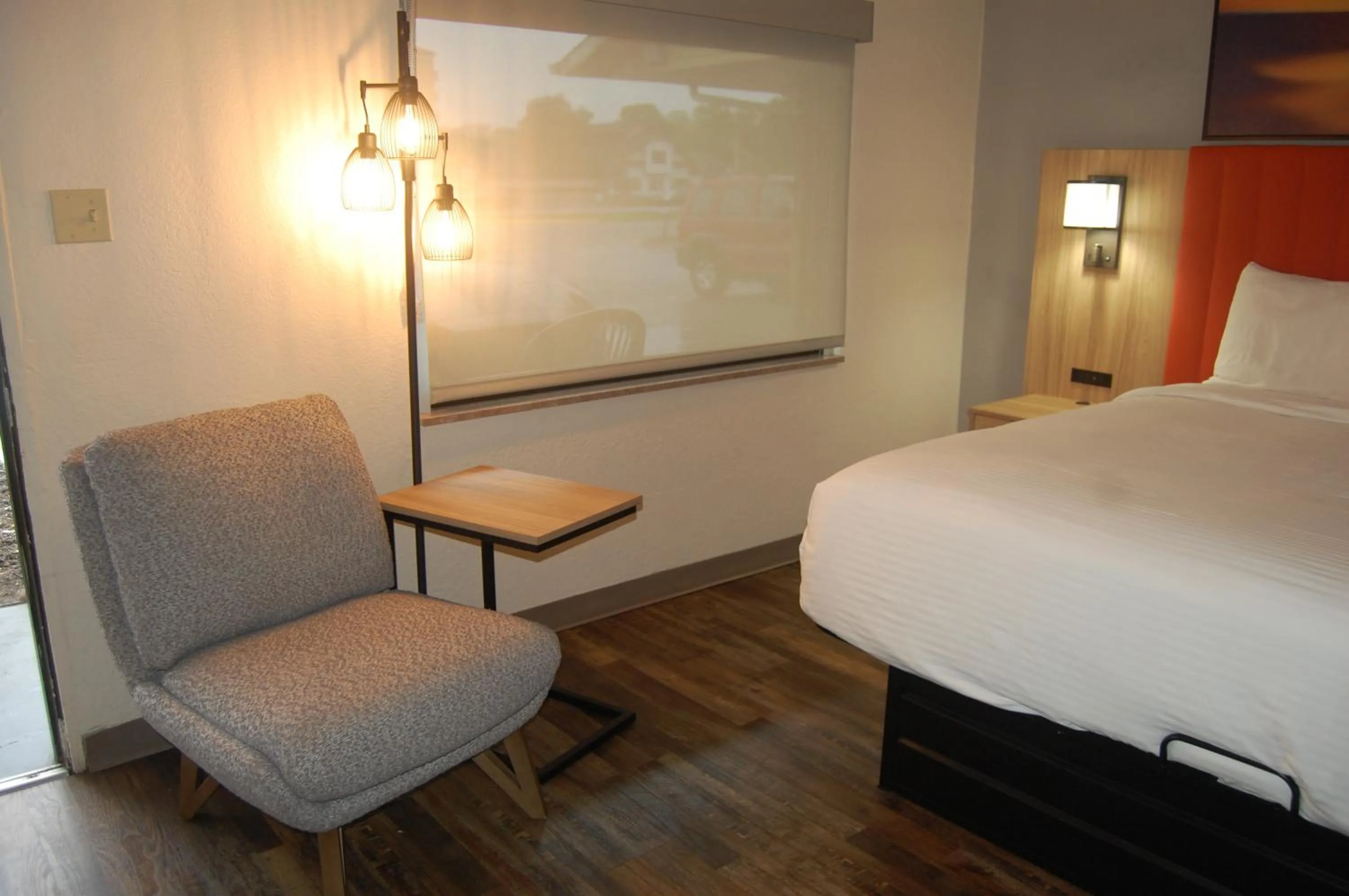 Bed in Vacation Lodge