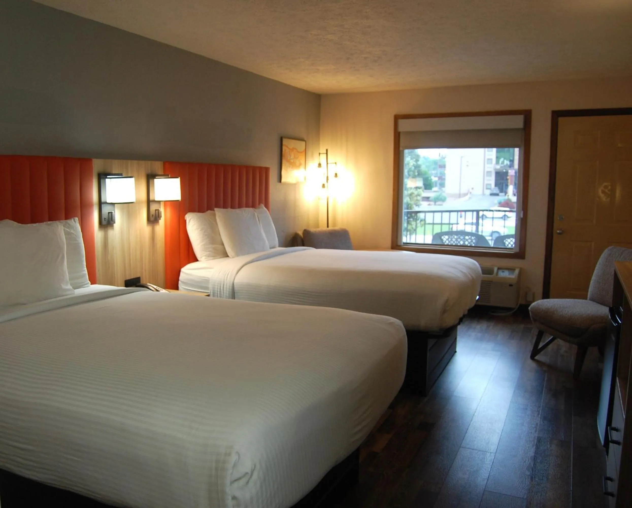 Bed in Vacation Lodge