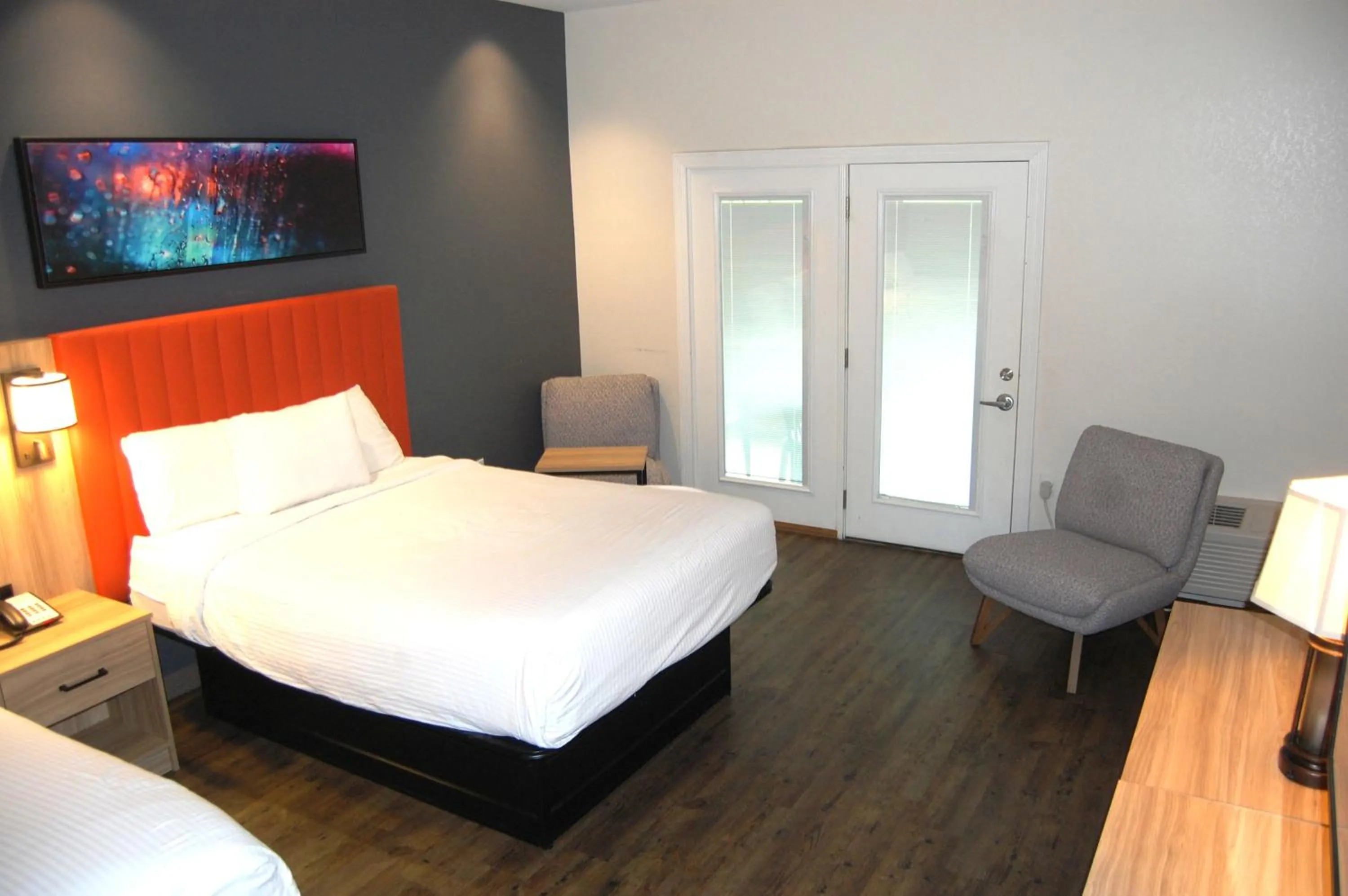 Bed in Vacation Lodge