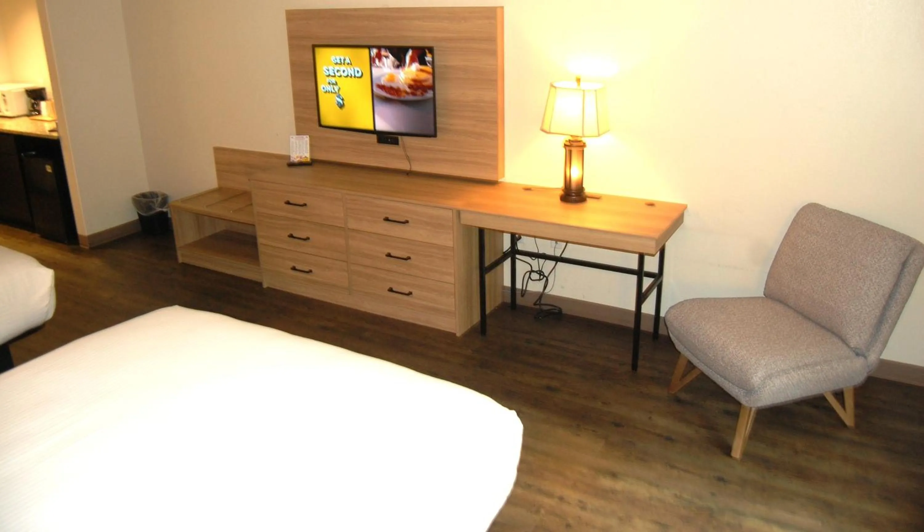 Bed in Vacation Lodge