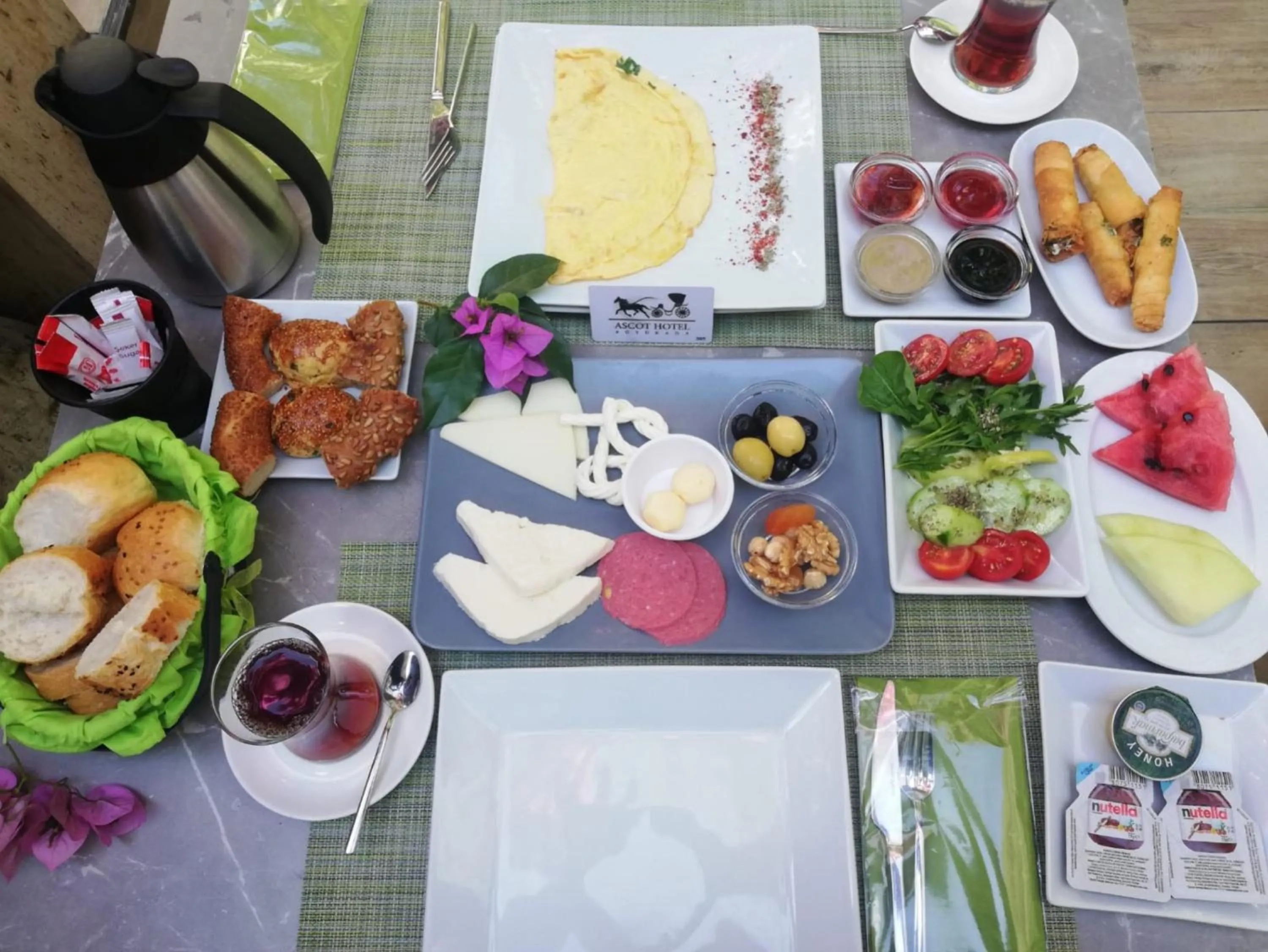 Breakfast in Ascot Hotel Büyükada