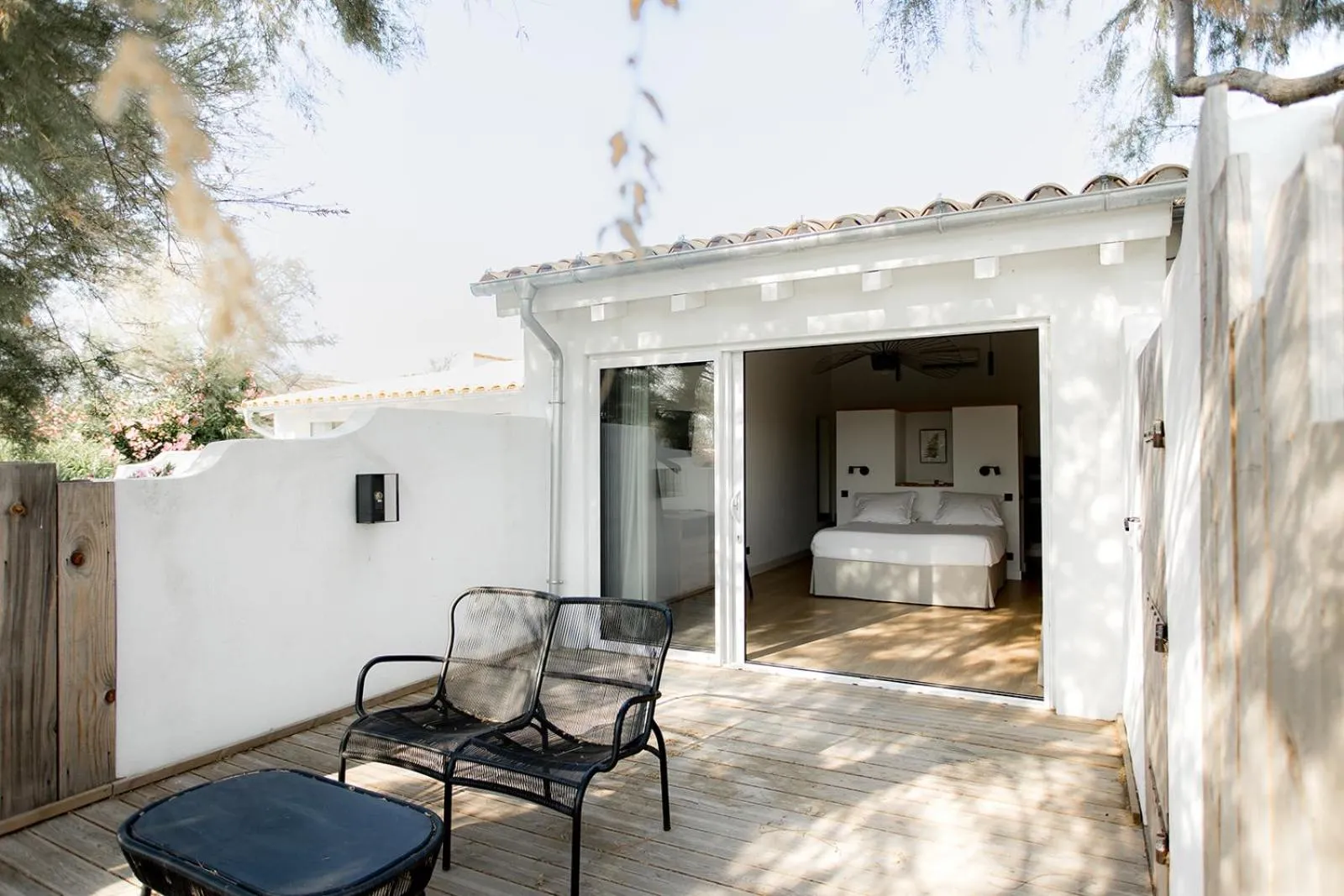 Patio in Mas de la Fouque - Hôtel & Spa