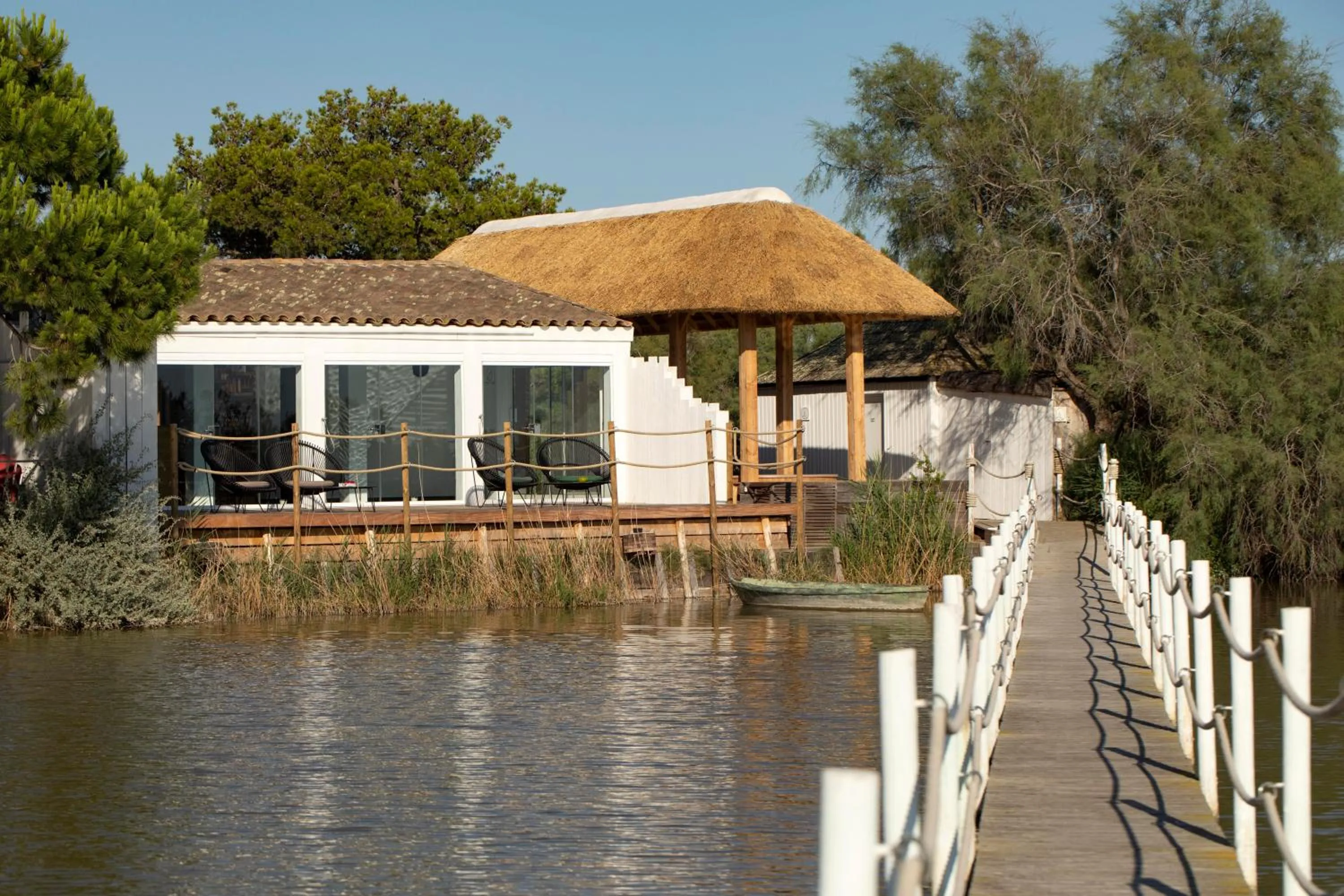 Natural landscape in Mas de la Fouque - Hôtel & Spa