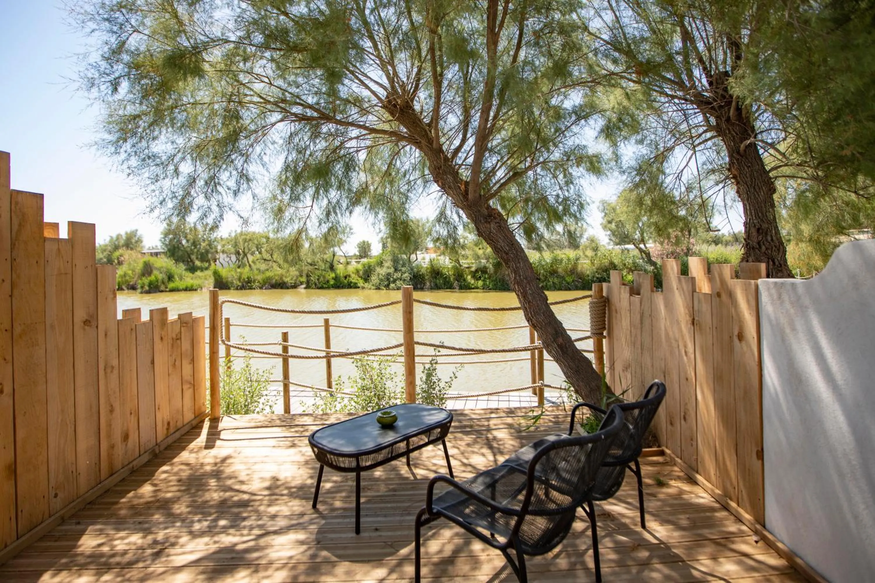 Garden view in Mas de la Fouque - Hôtel & Spa