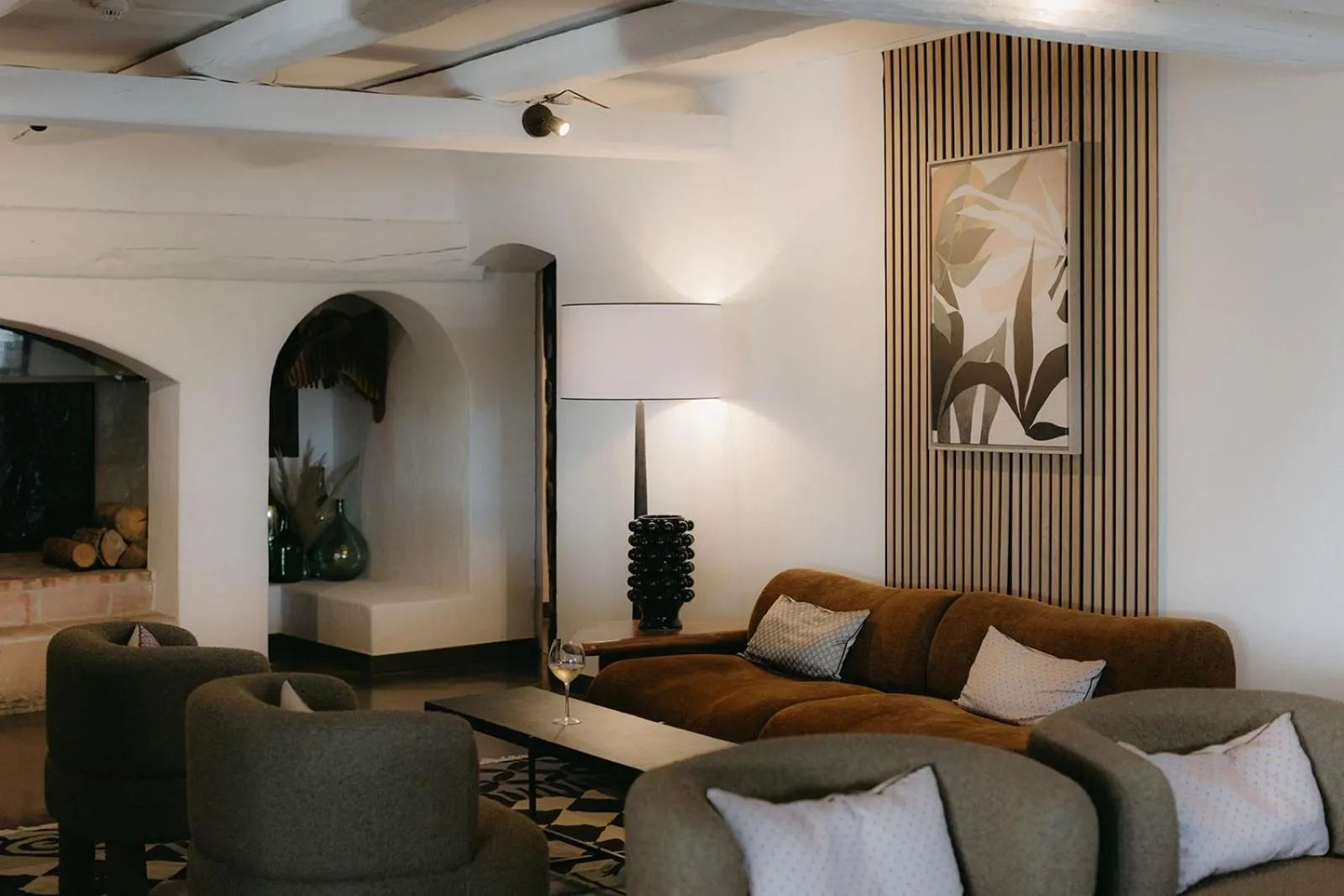 Living room in Mas de la Fouque - Hôtel & Spa