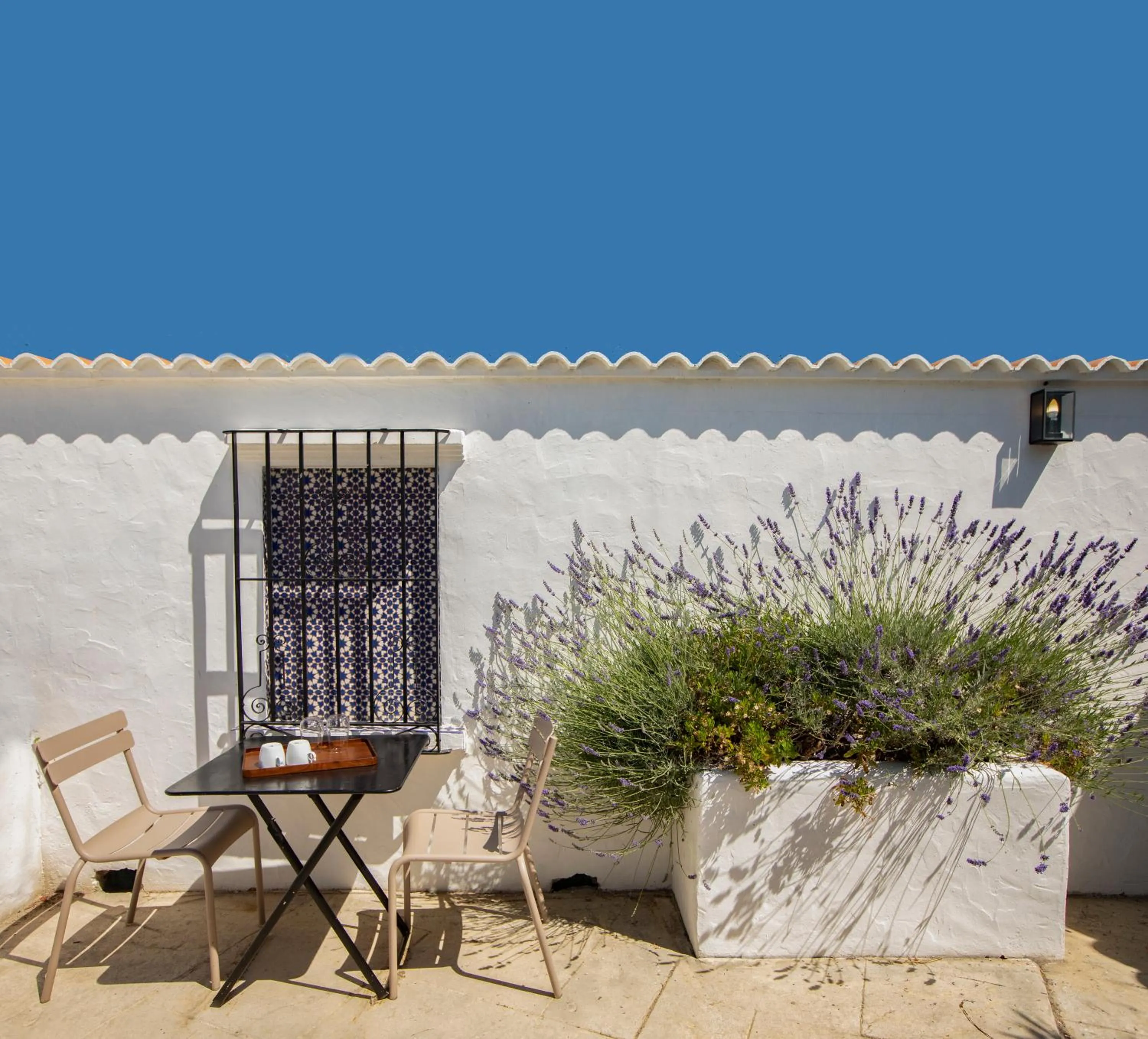 Patio in Mas de la Fouque - Hôtel & Spa