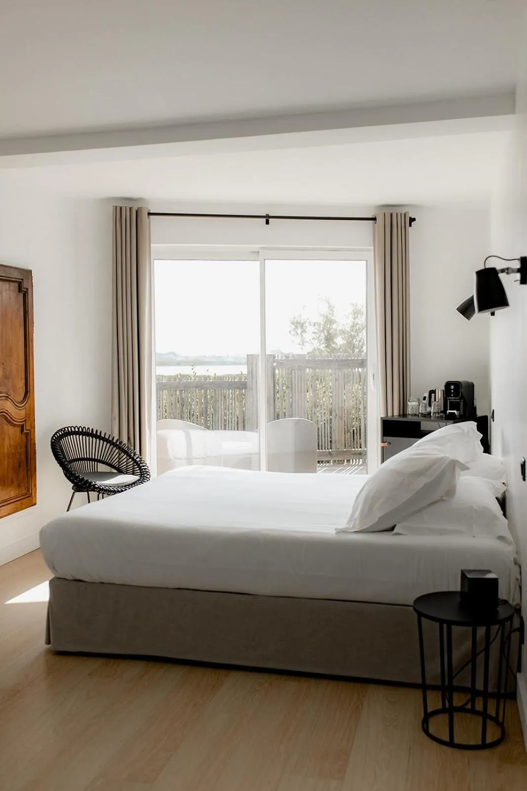 Bedroom, Bed in Mas de la Fouque - Hôtel & Spa