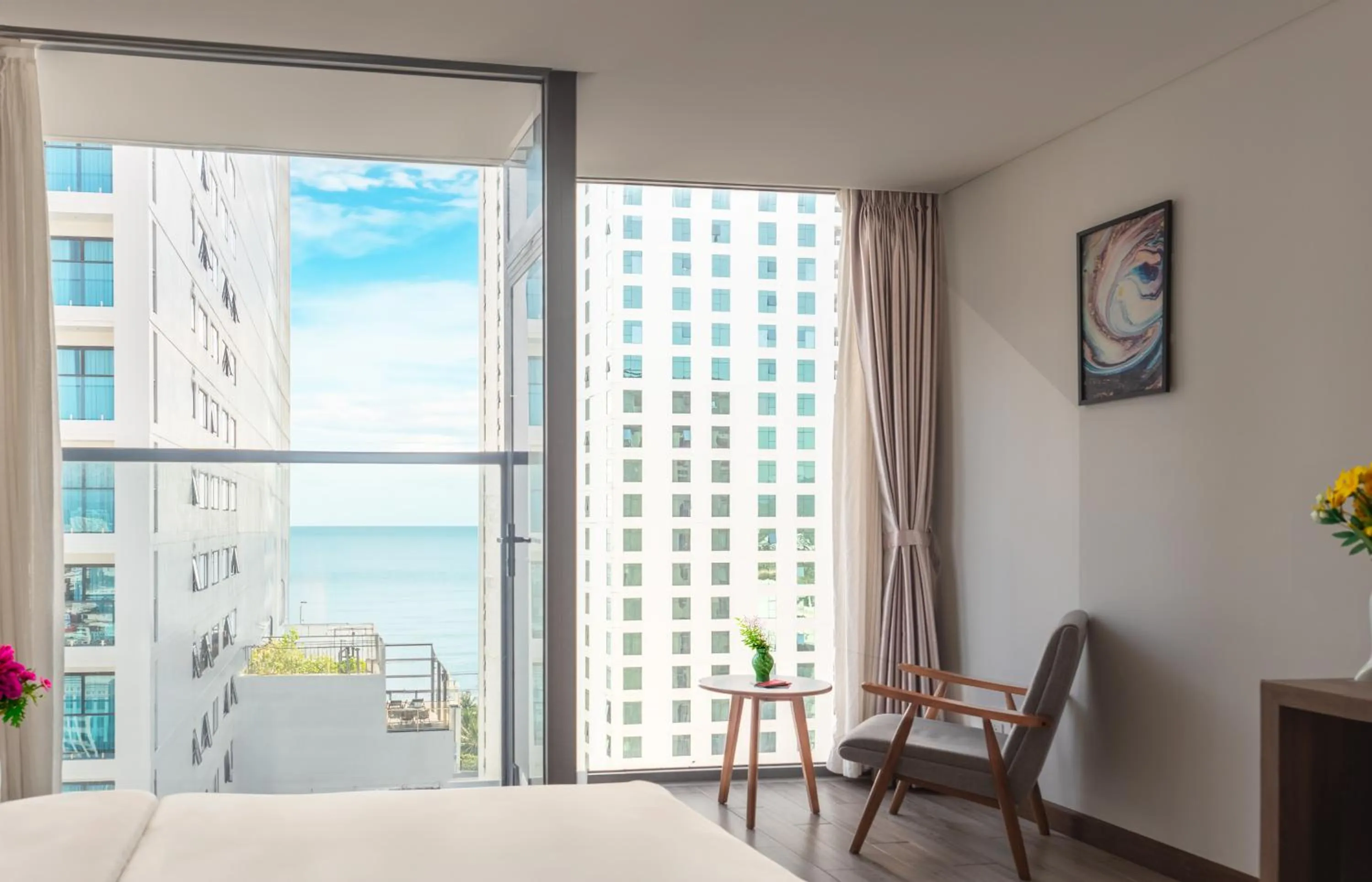 Balcony/Terrace, Bed in Gosia Hotel