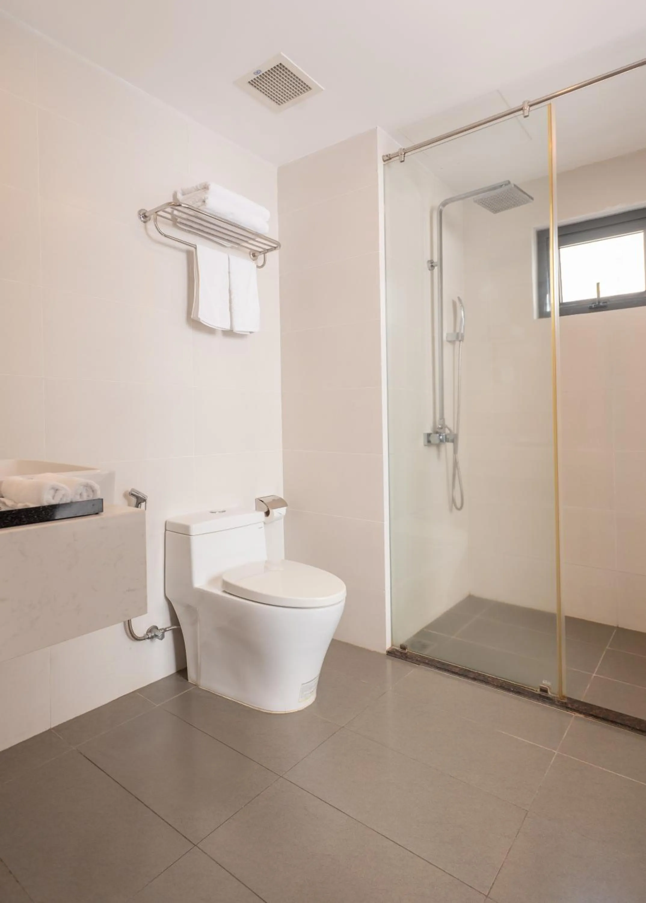 Shower in Gosia Hotel