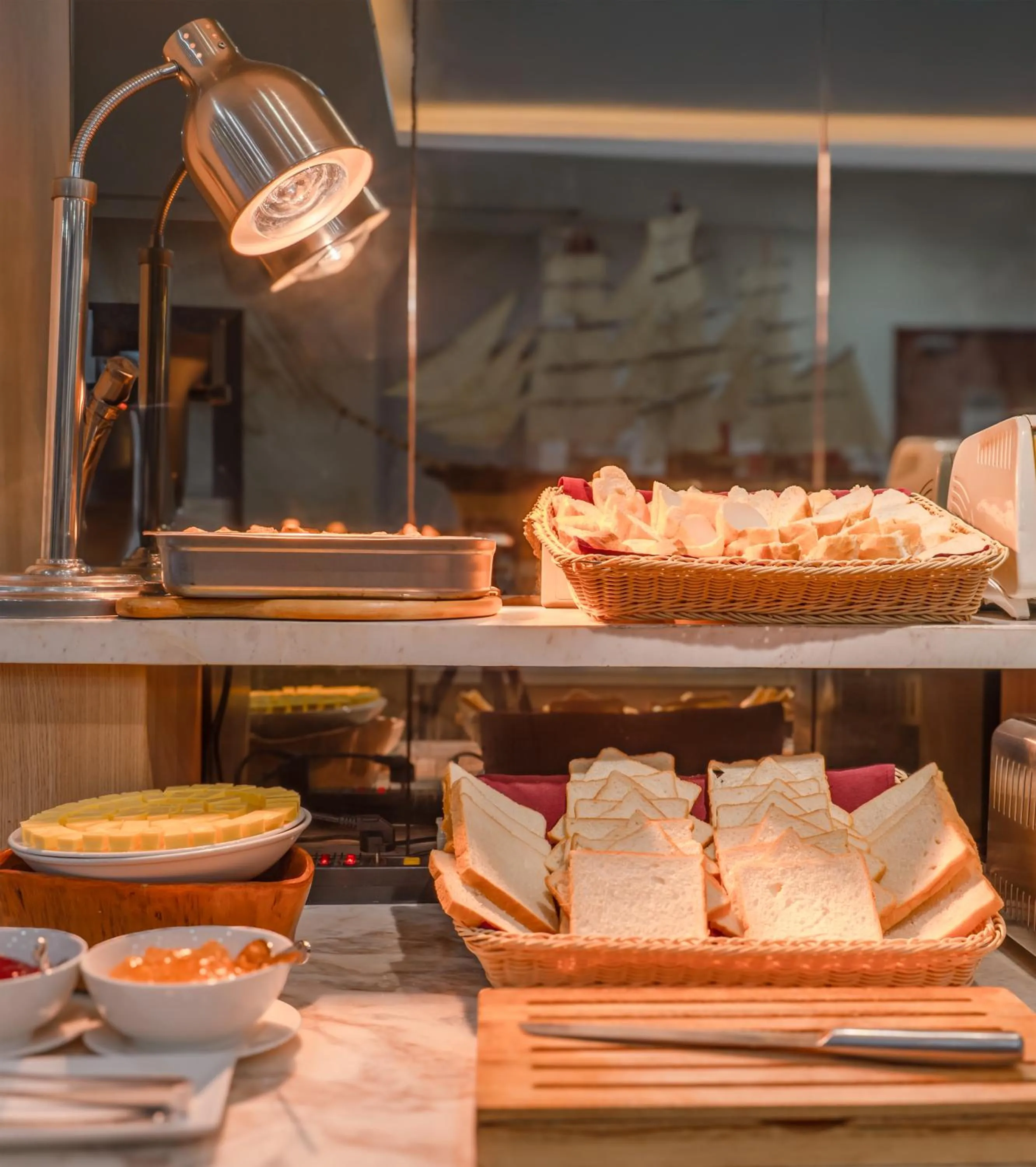 Buffet breakfast in Gosia Hotel