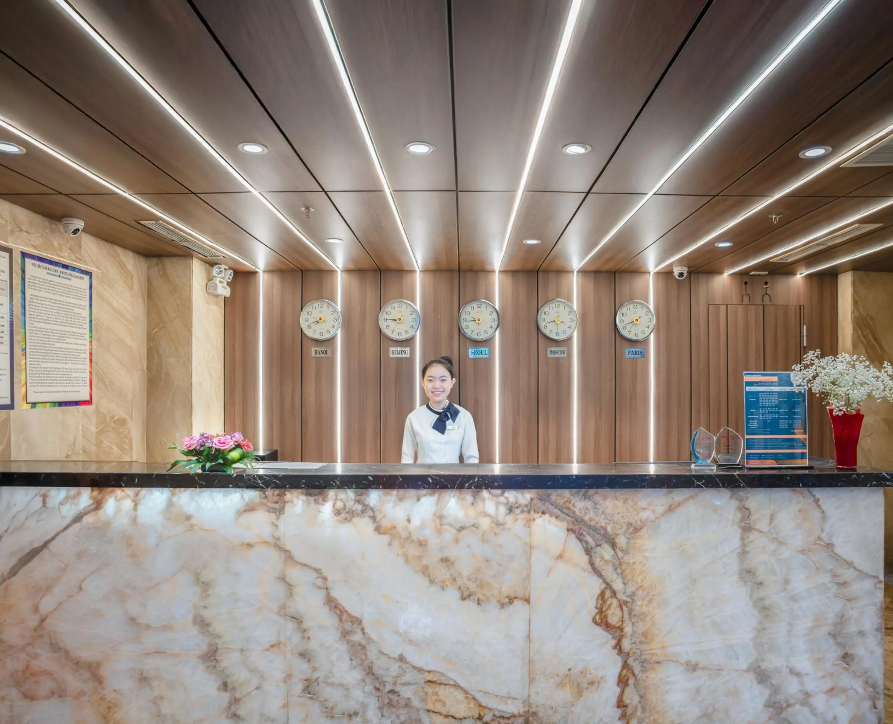 Staff in Gosia Hotel