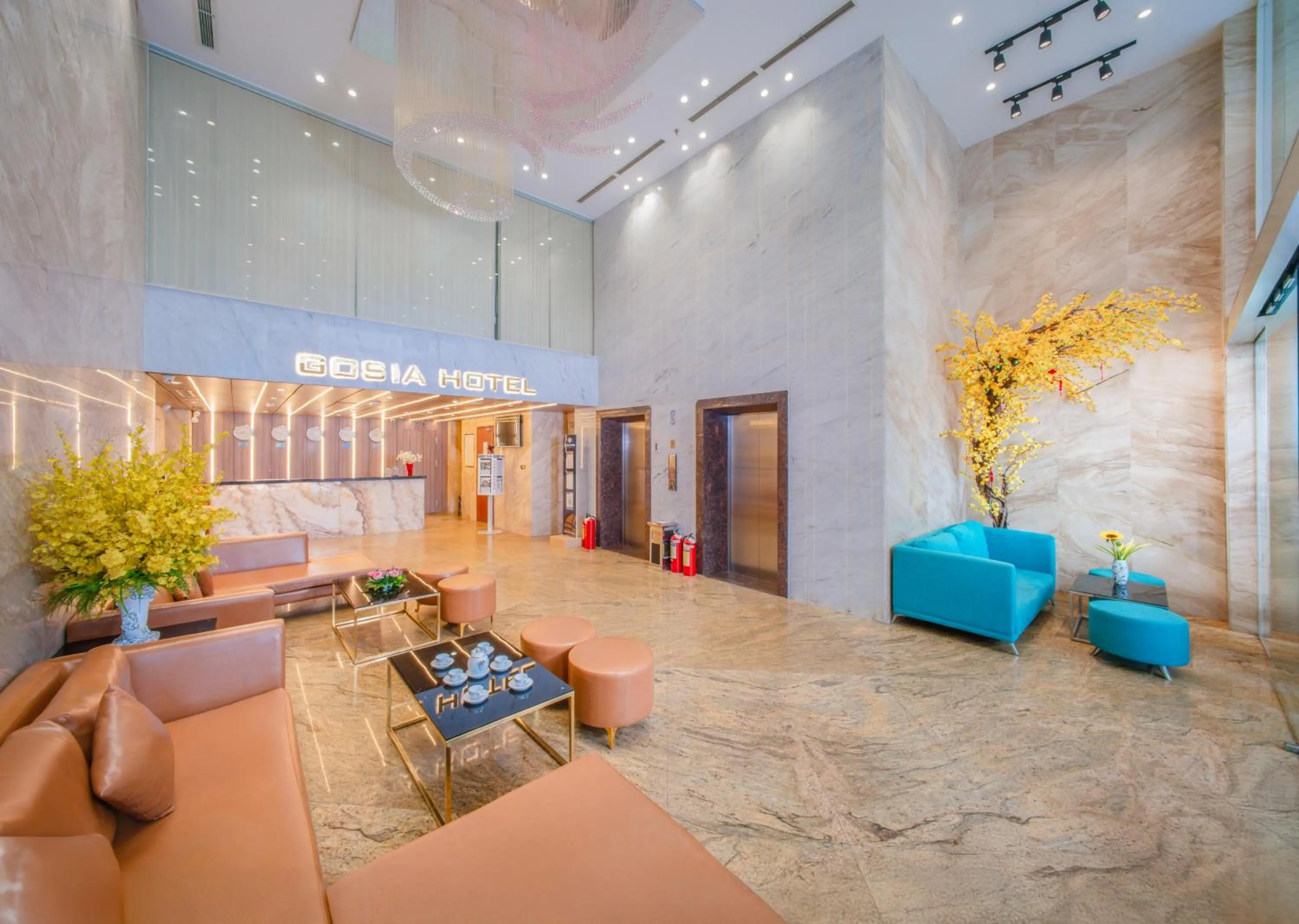 Lobby or reception in Gosia Hotel