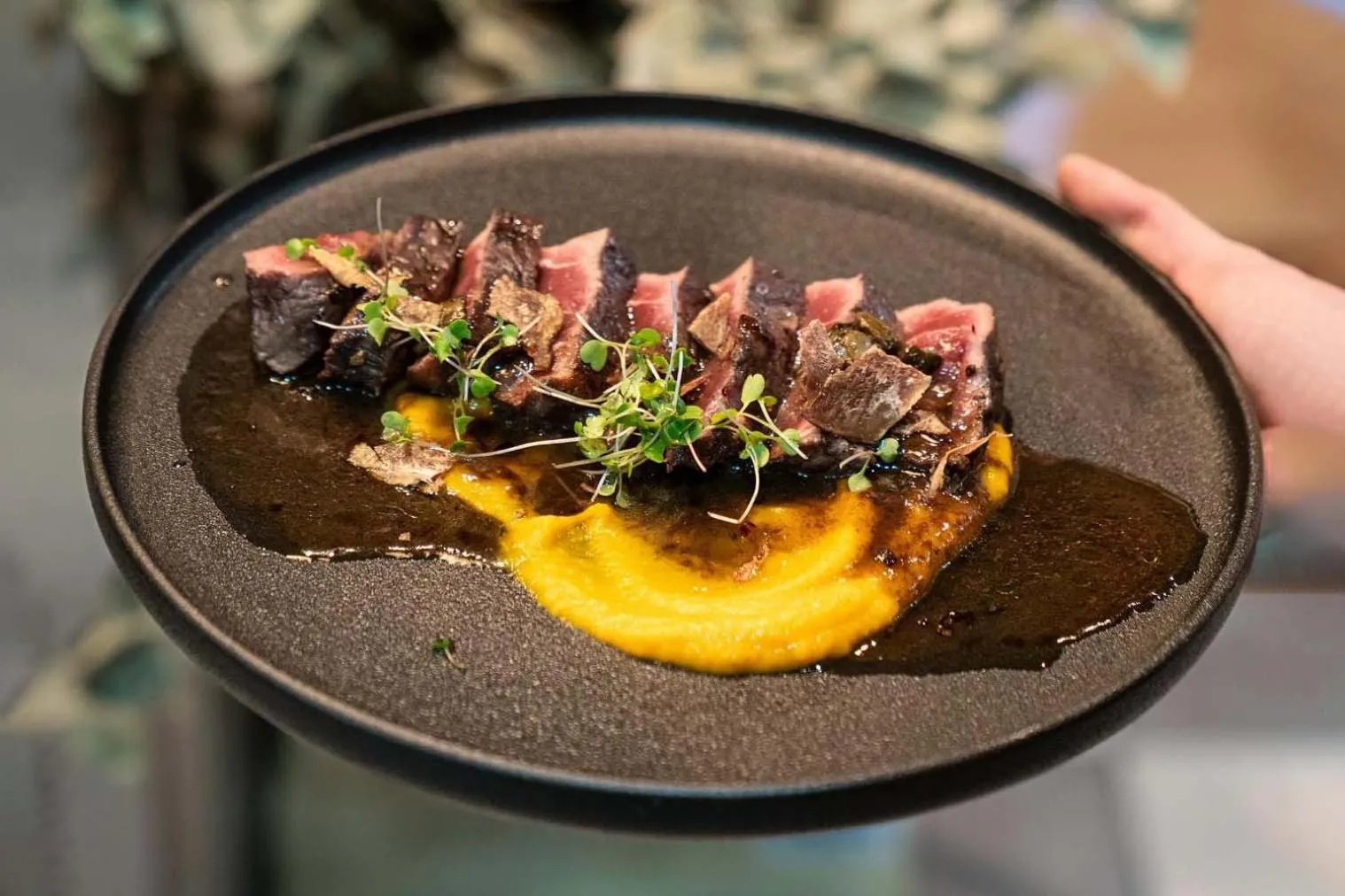 Restaurant/places to eat in Kau Yatún Hotel Boutique