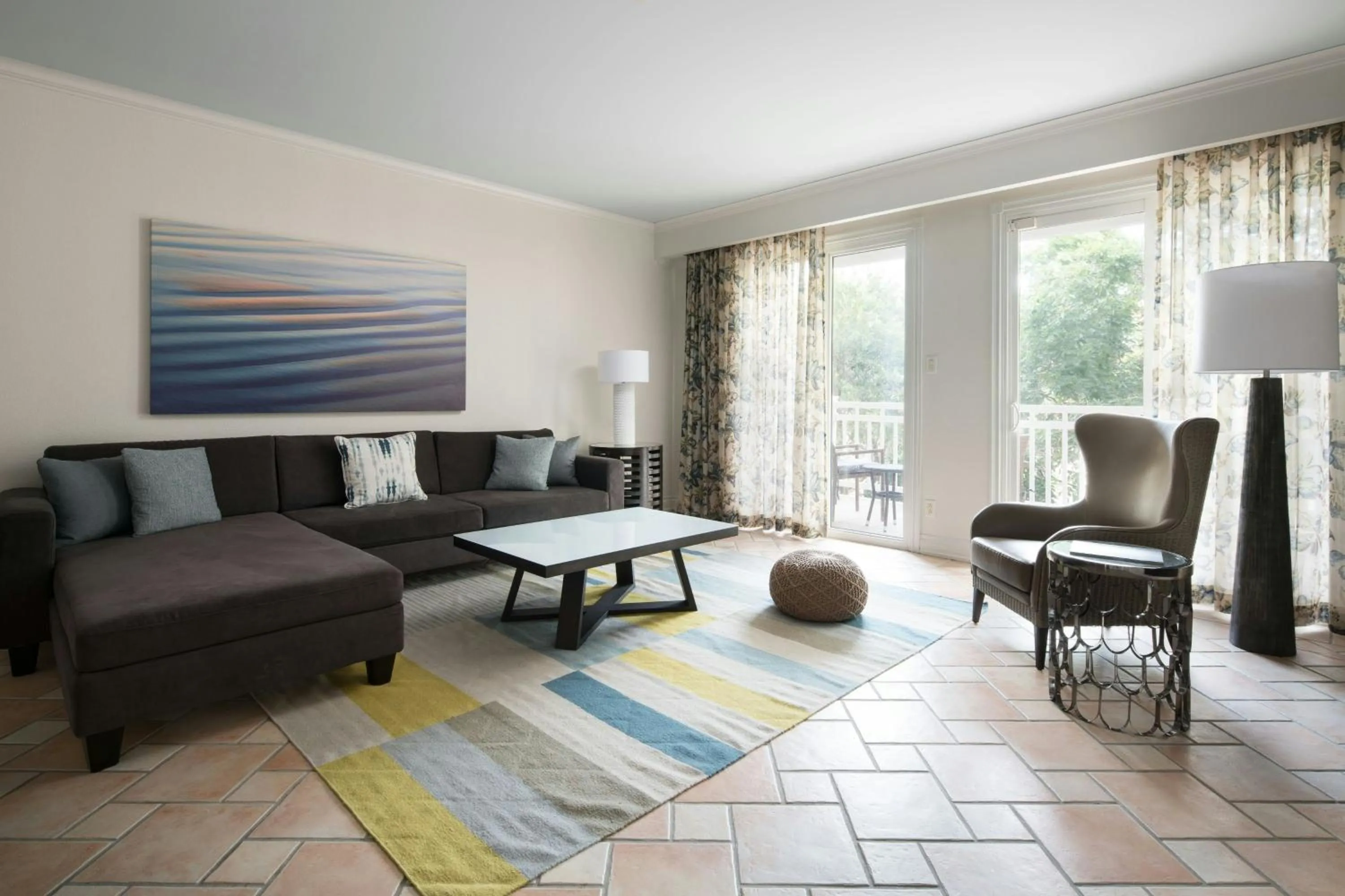 Living room in St Kitts Marriott Beach Resort, Casino & Spa