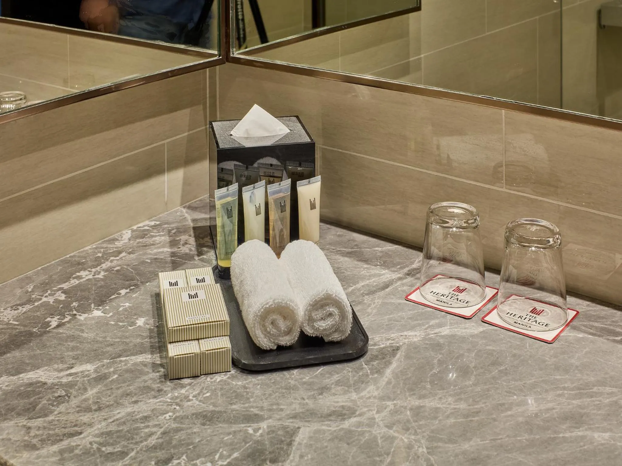 Bathroom in The Heritage Hotel Manila