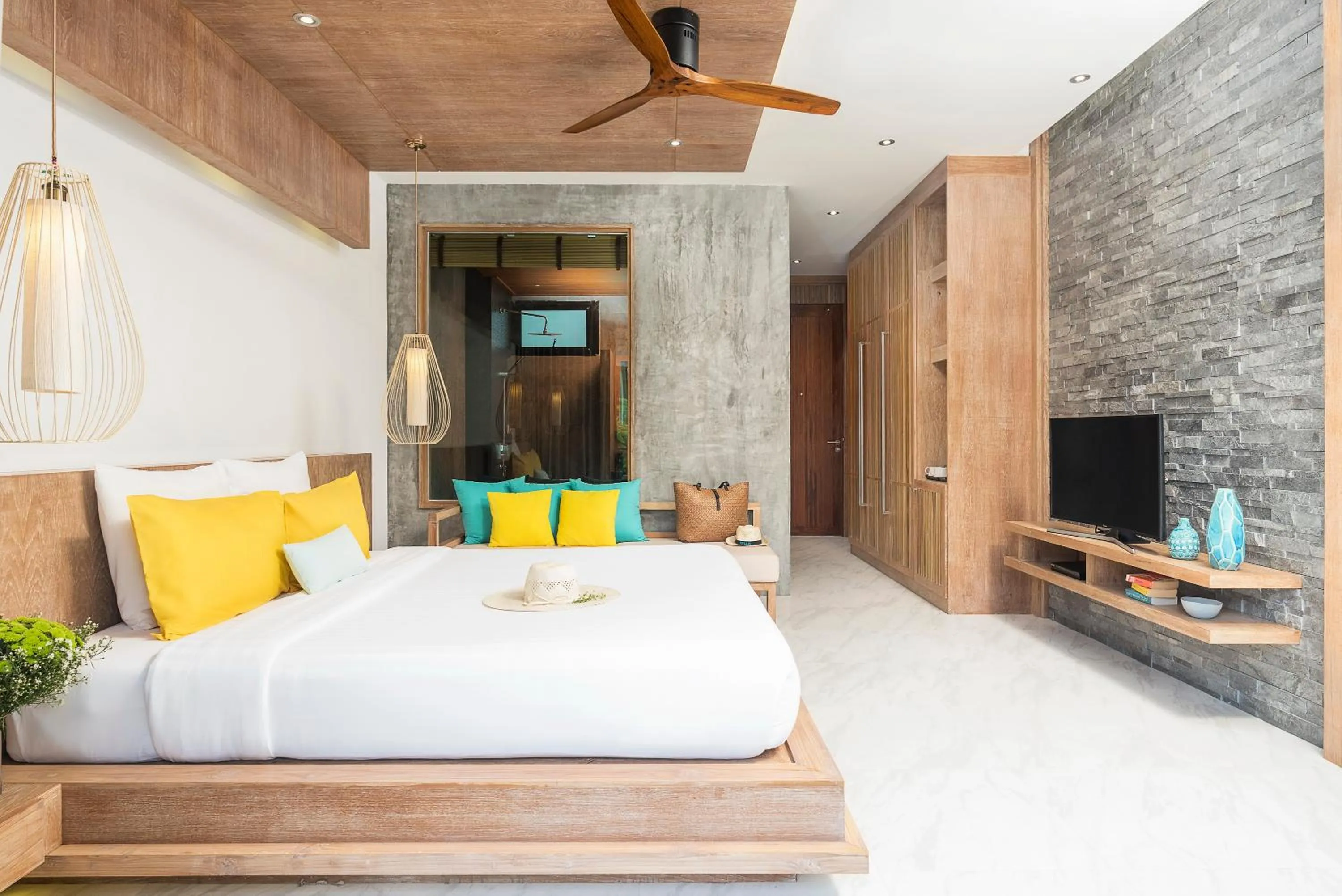 Bedroom, Bed in Idyllic Concept Resort