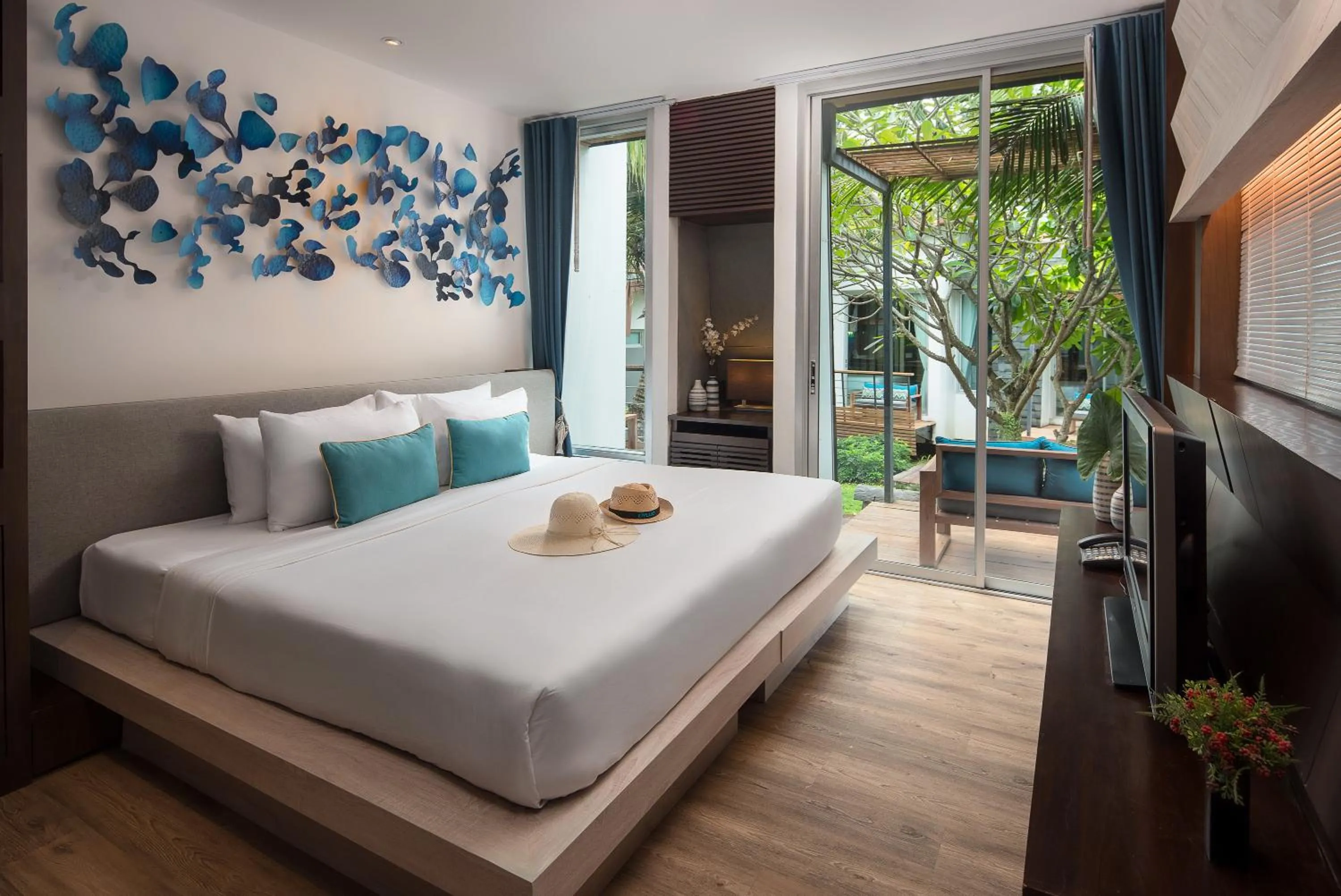 Bedroom, Bed in Idyllic Concept Resort