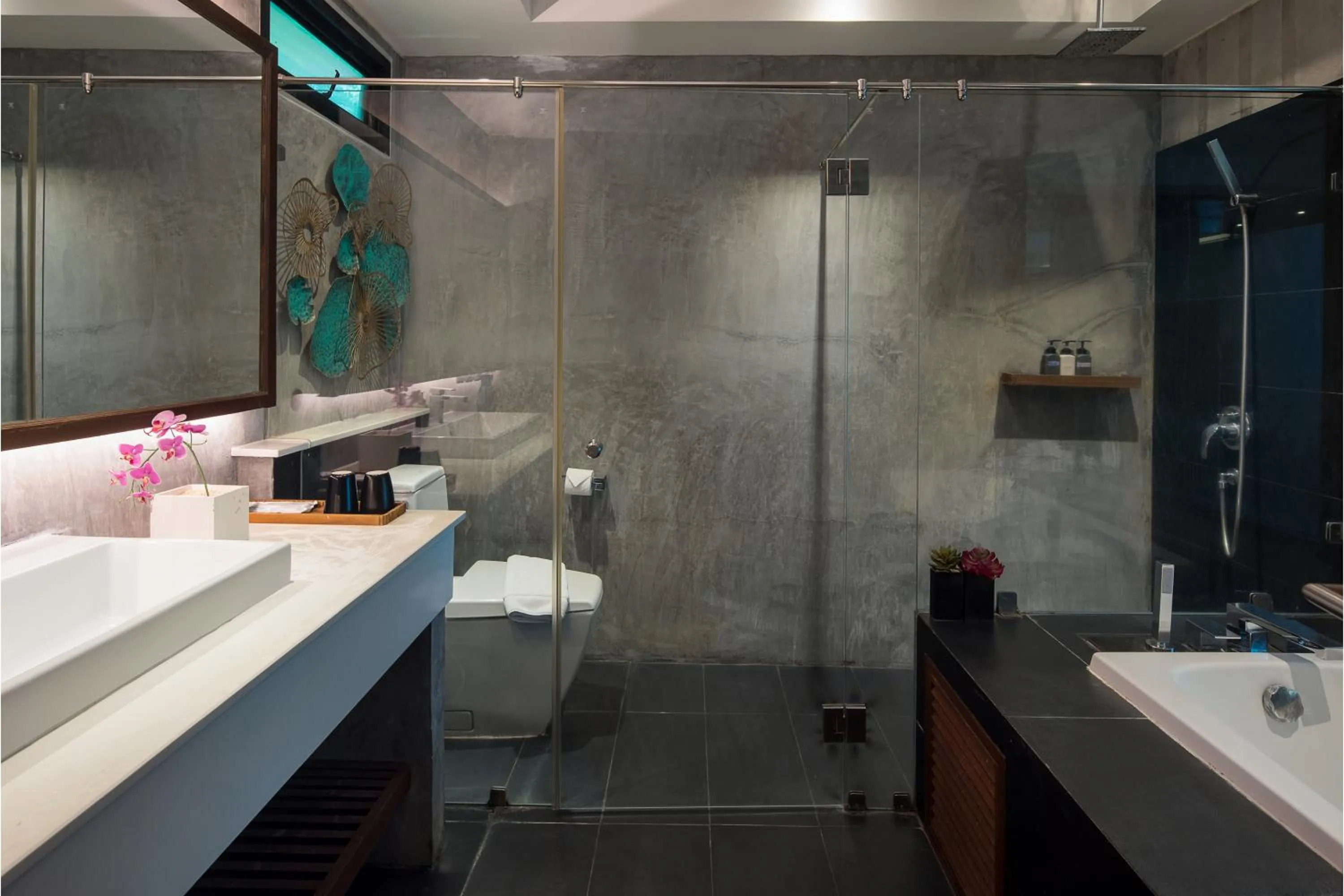 Bathroom in Idyllic Concept Resort